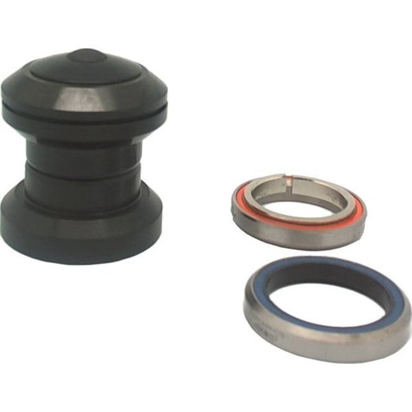 Рулевая колонка Neco H773, EC34, 1 1/8, алюм.чашки, пром.подшипники, черный