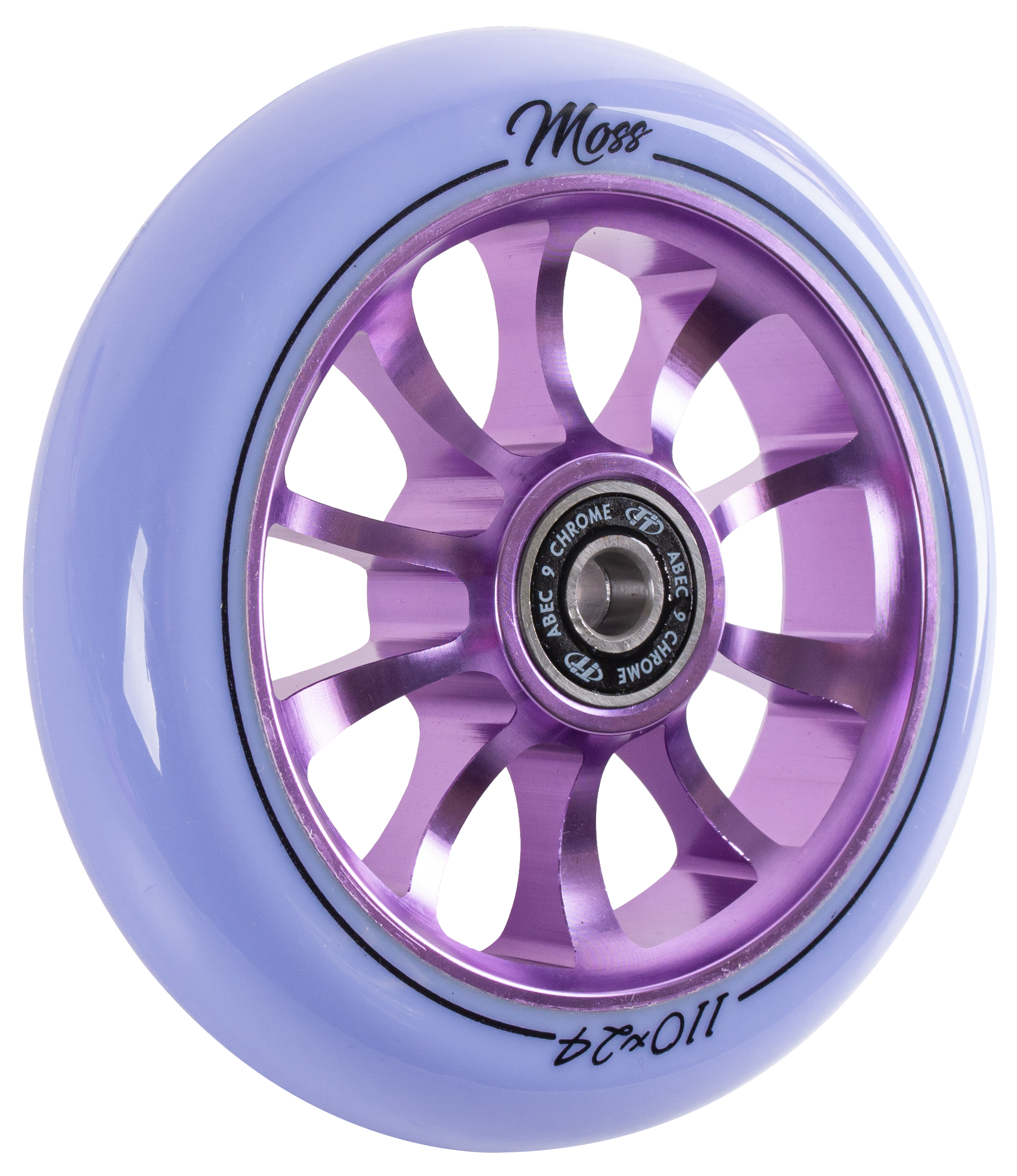 Колесо для самоката X-Treme 11024мм, Moss, purple