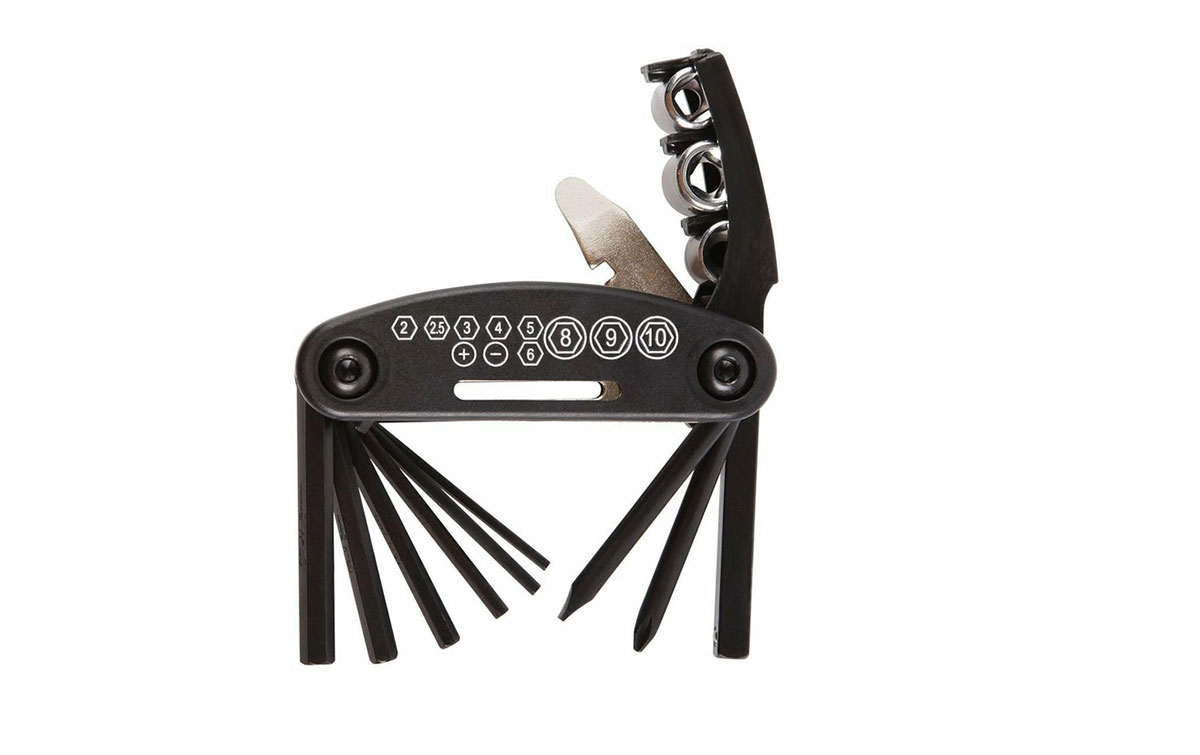 Ключи TRIX шестигранные в наборе 2/2.5/3/4/5/6мм с отверткой и головками на 8/9/10 мм (100)