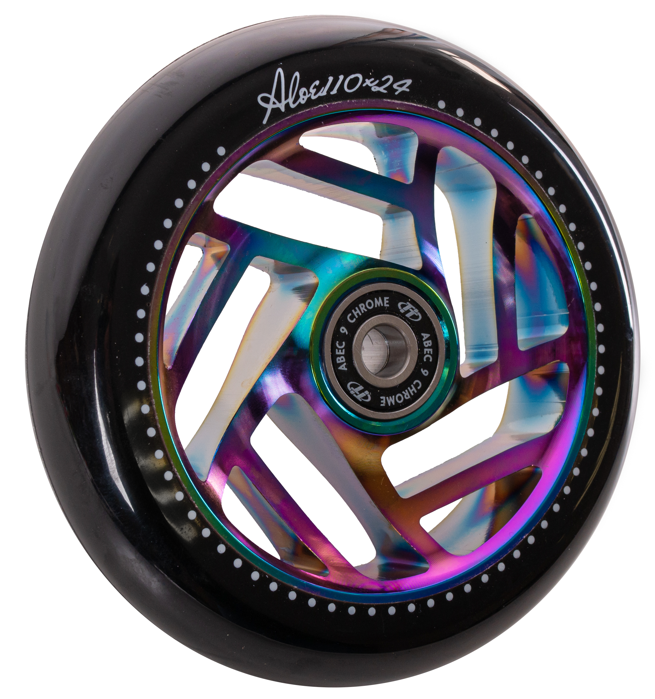 Колесо для самоката X-Treme 11024мм, Aloe, neochrome