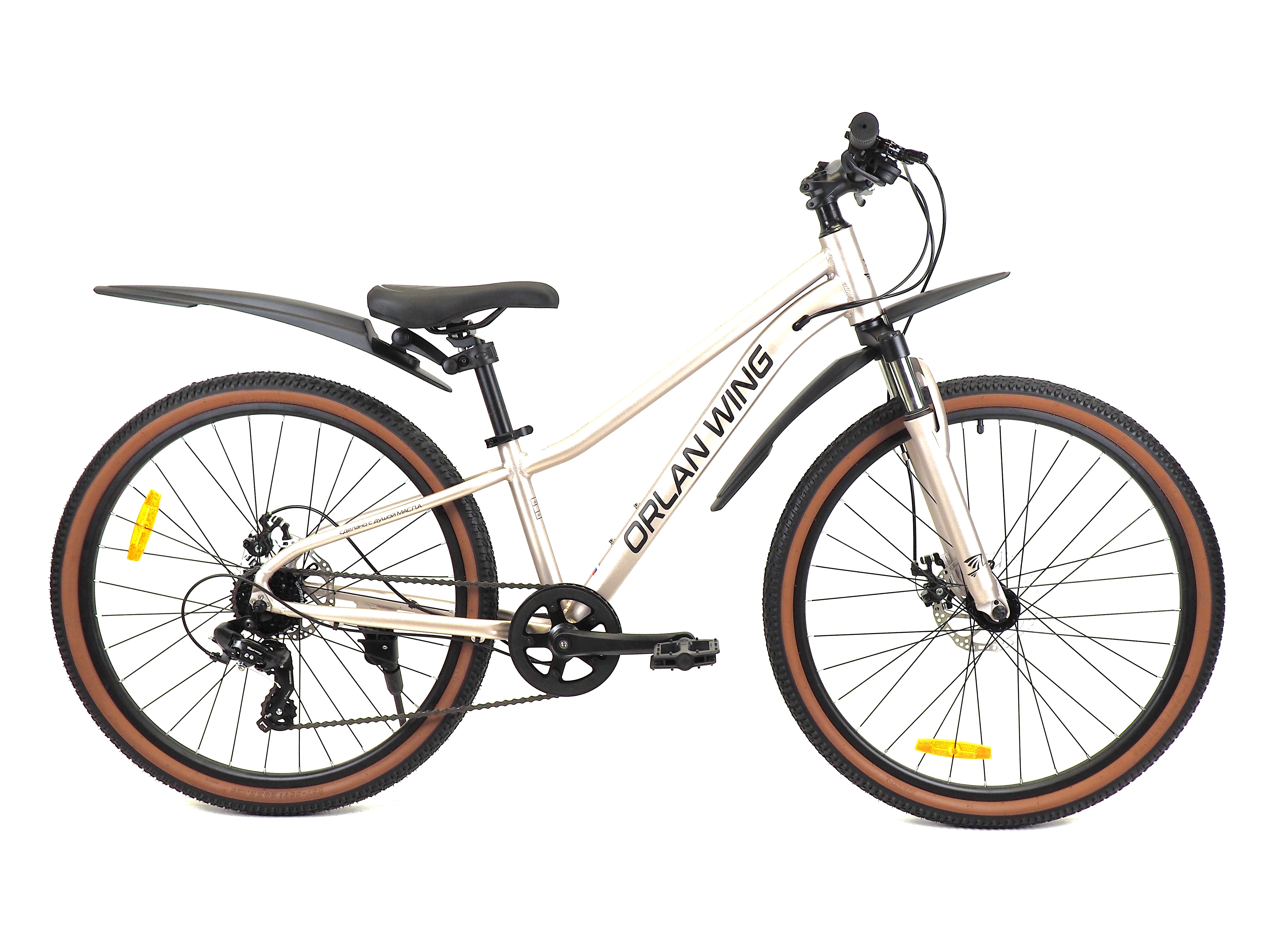 Велосипед ORLAN WING 26" VENUS 2.0 желтый, алюминий, размер 14