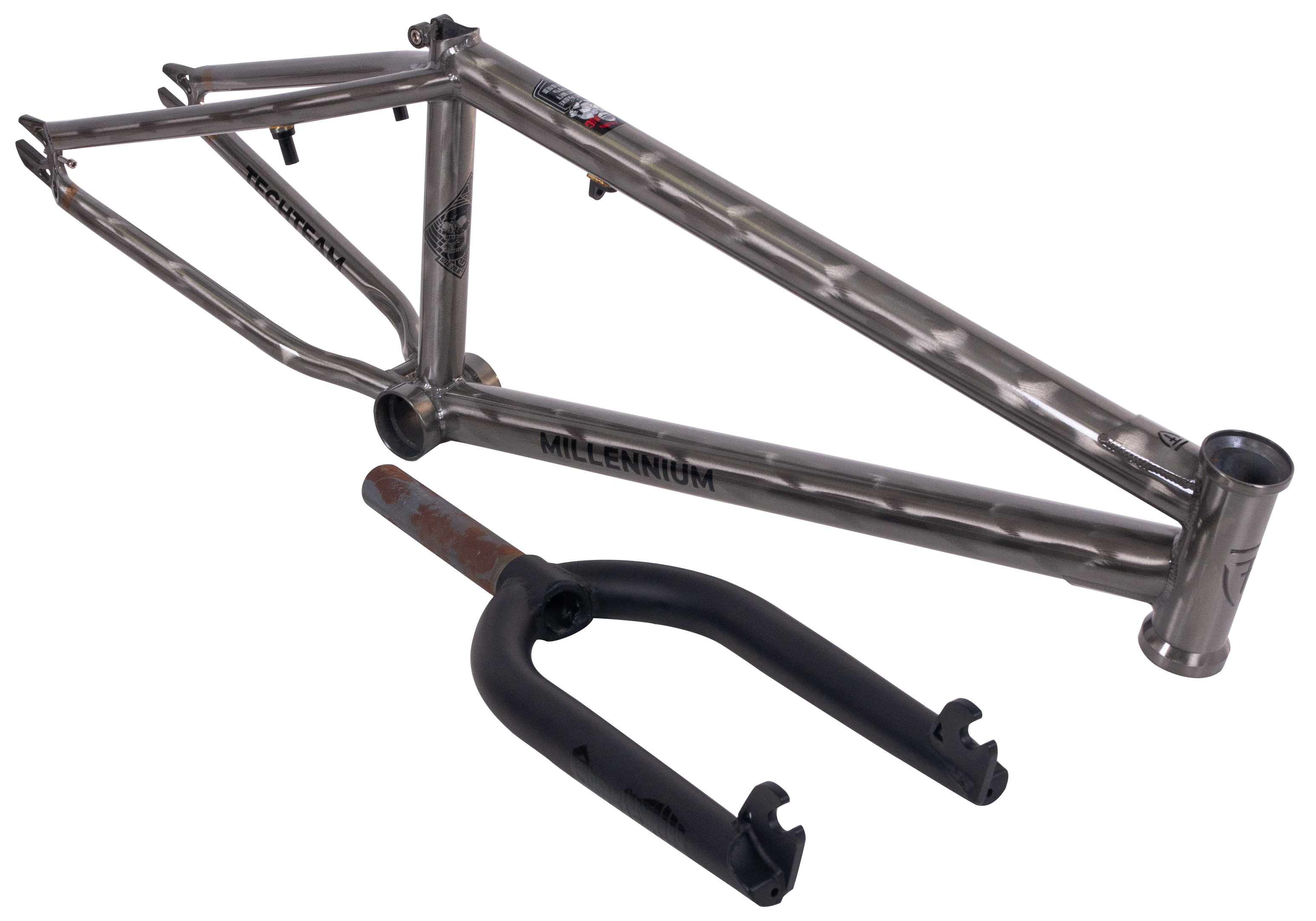 Фрейм сет (рама плюс вилка) Millennium  20х20,4 серый 2024