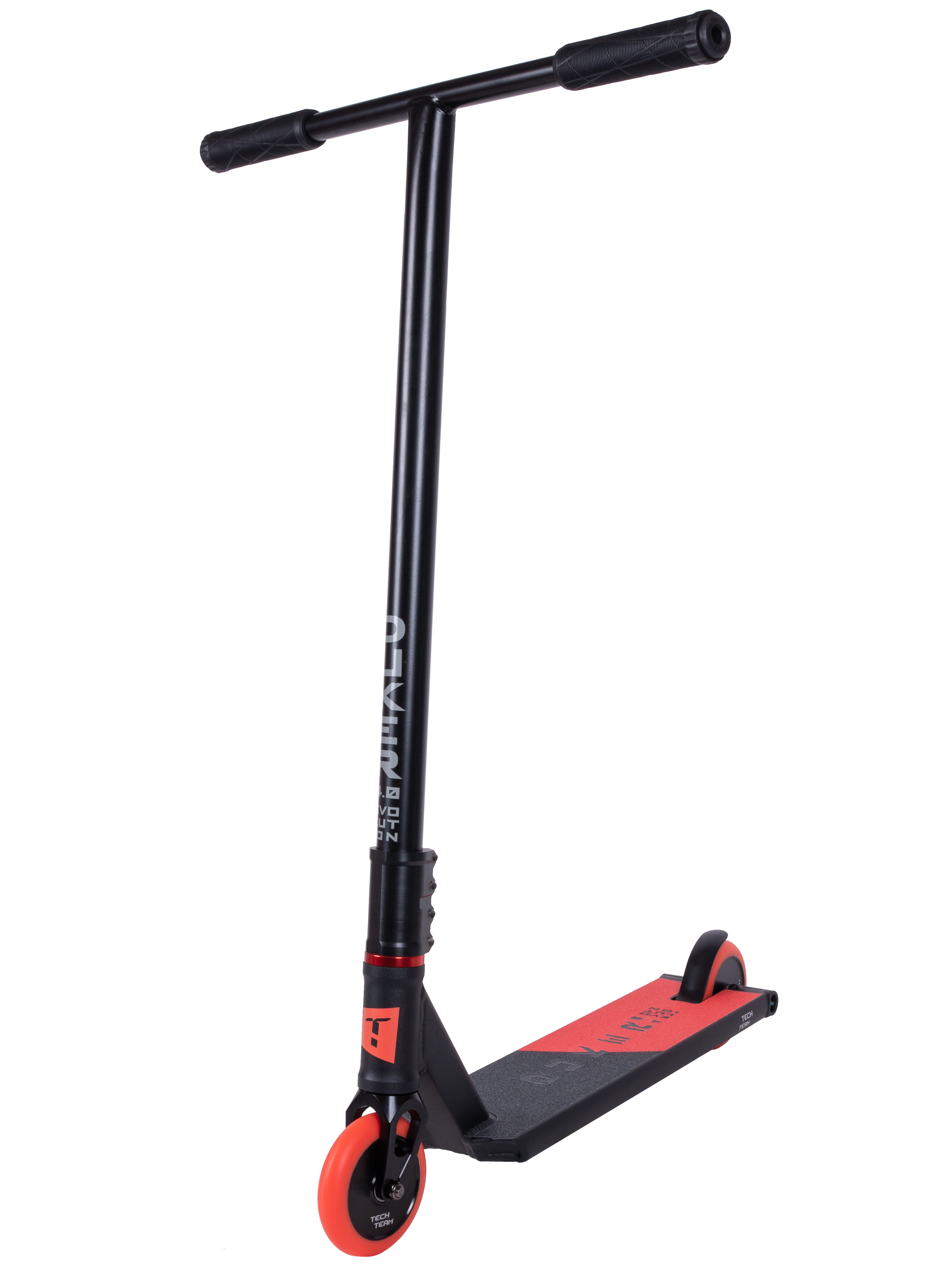 Самокат трюковой Duker 4.0  black/red 1/4