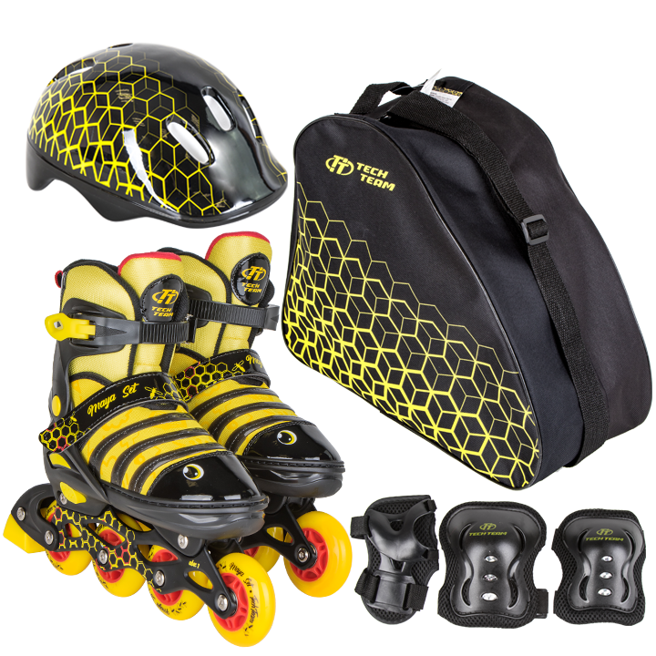 Maya Set н-р (рол, защита,шлем) р.30-33 S чрный