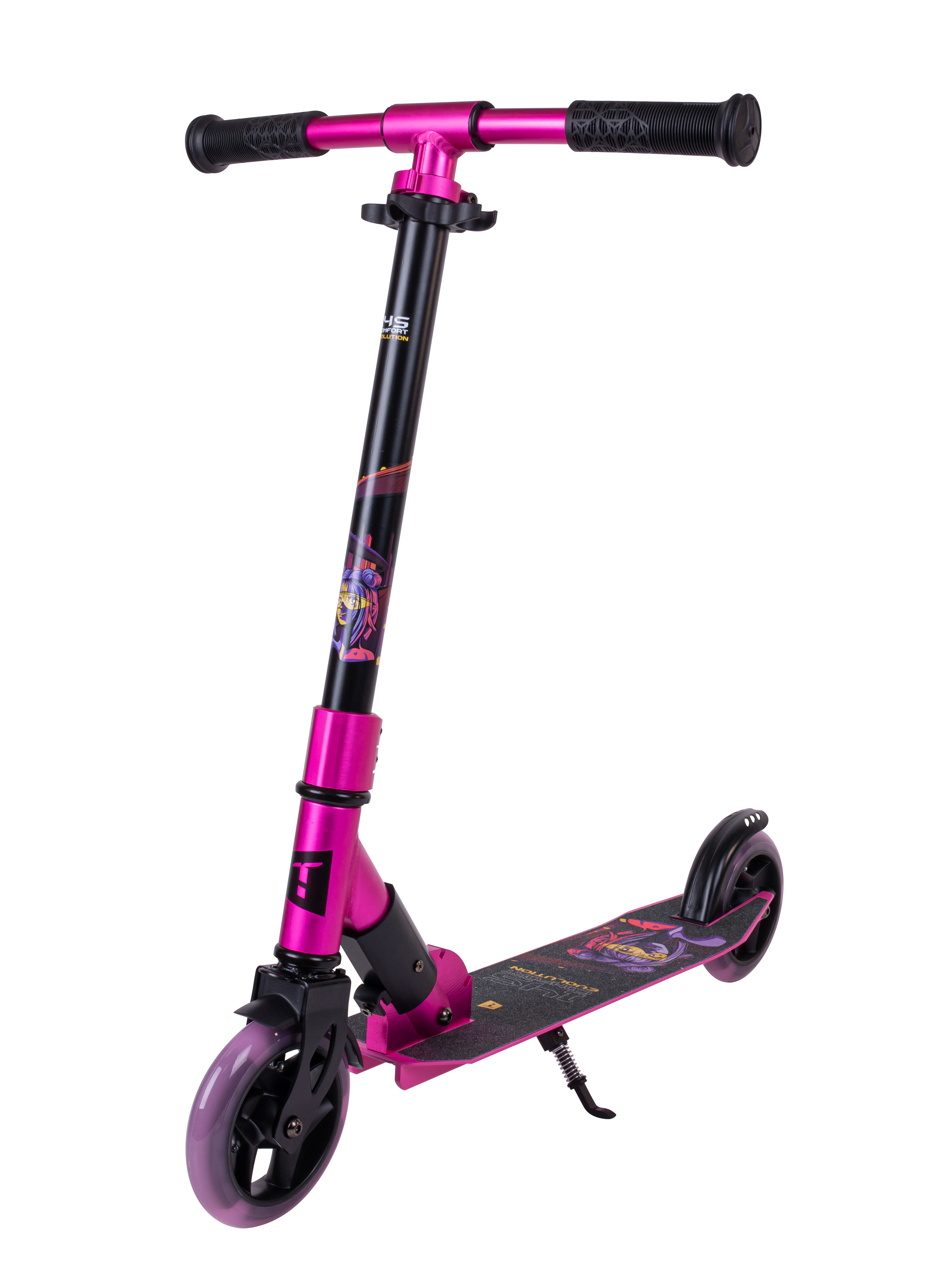 Самокат Comfort 145 evolution pink 1/4