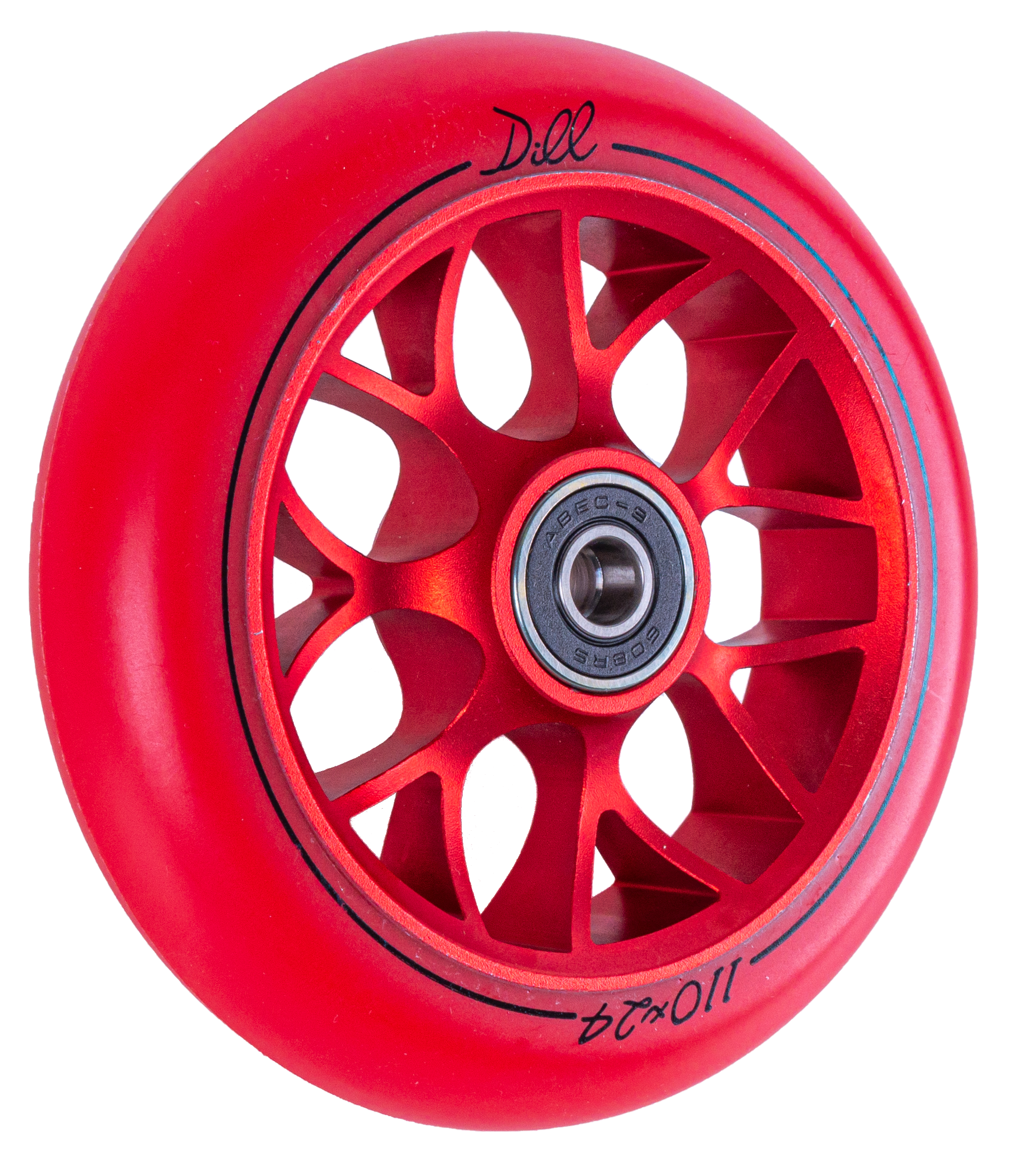 Колесо для самоката X-Treme 11024мм, Dill, red