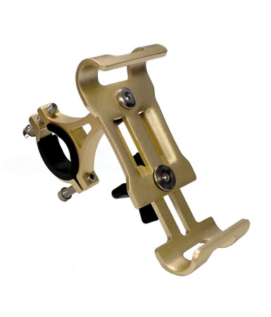 Держатель для телефона на руль алюм 7247