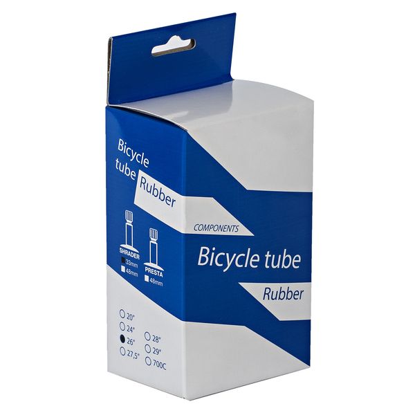 Камера велосипедная BT, 26X1,75/1,95 автонип.33мм.(упак.коробка)