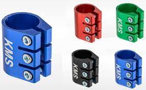 Хомут KMS 3 болта для трюковых самокатов  (31.8 mm
