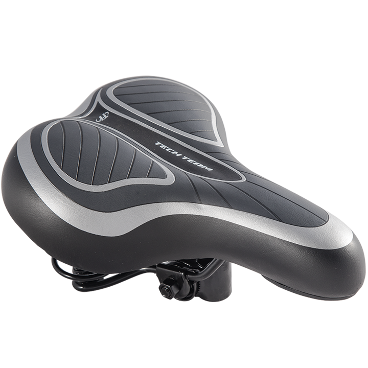 Седло велосипедное Комфорт 258180mm 1/20 HF-AZ-0662 HF-AZ-0662