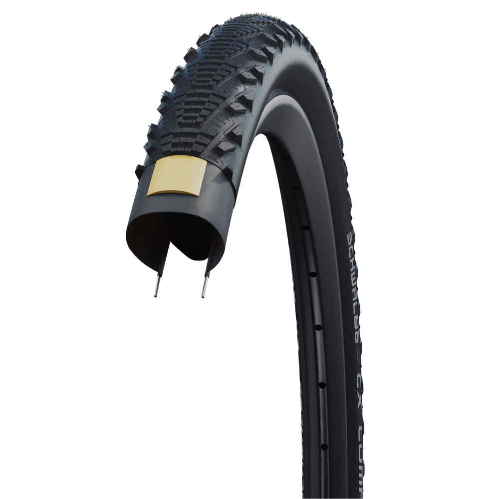 Покрышка Schwalbe 24x1.75 (47-507) CX COMP K-Guard B/B-SKRT HS369 SBC 50EPI