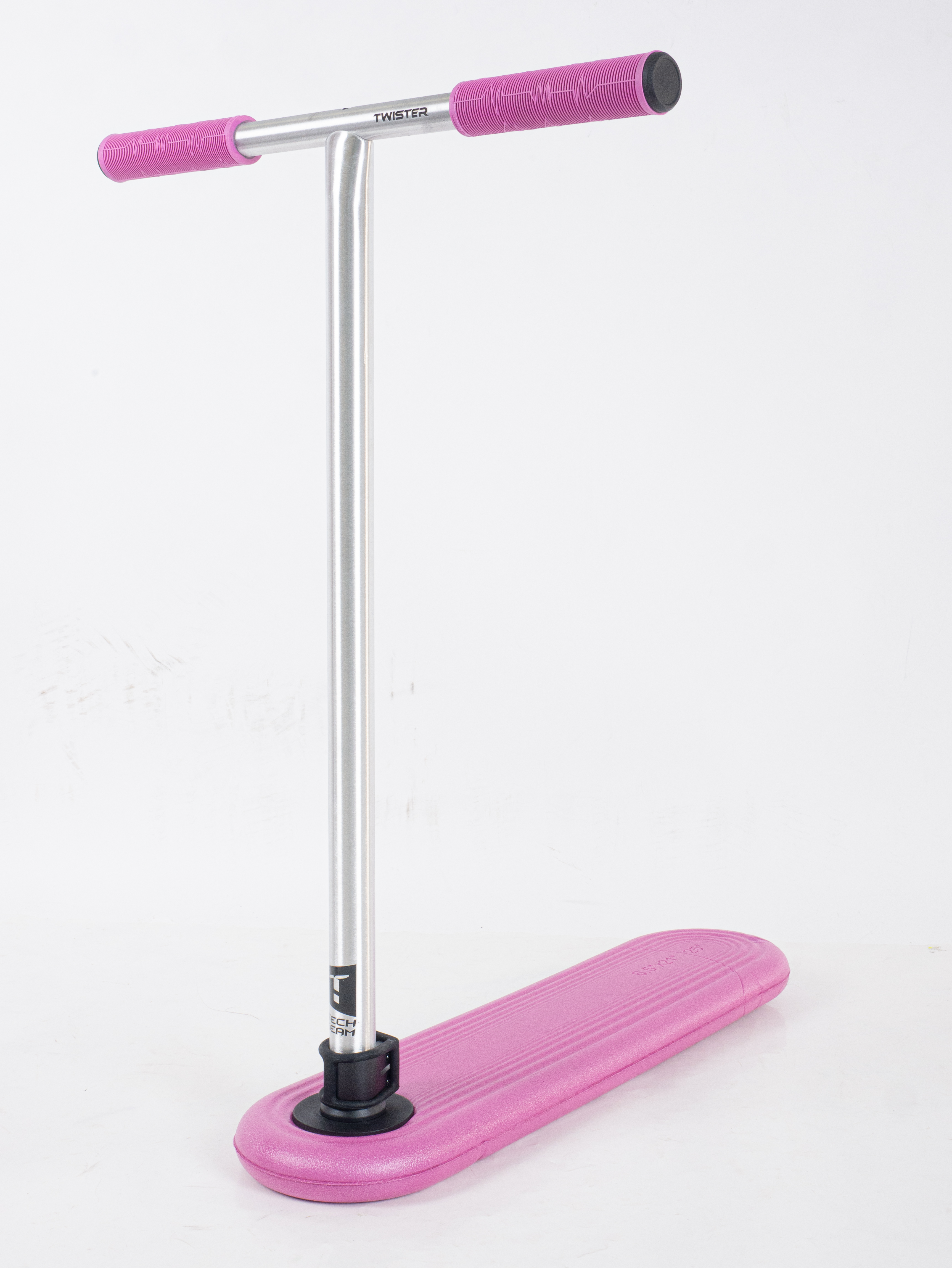 Самокат батутный Twister, Purple (дека 63,516,5 см, руль 5071 см, хомут 2-х болт. ал., IHC) 1/4