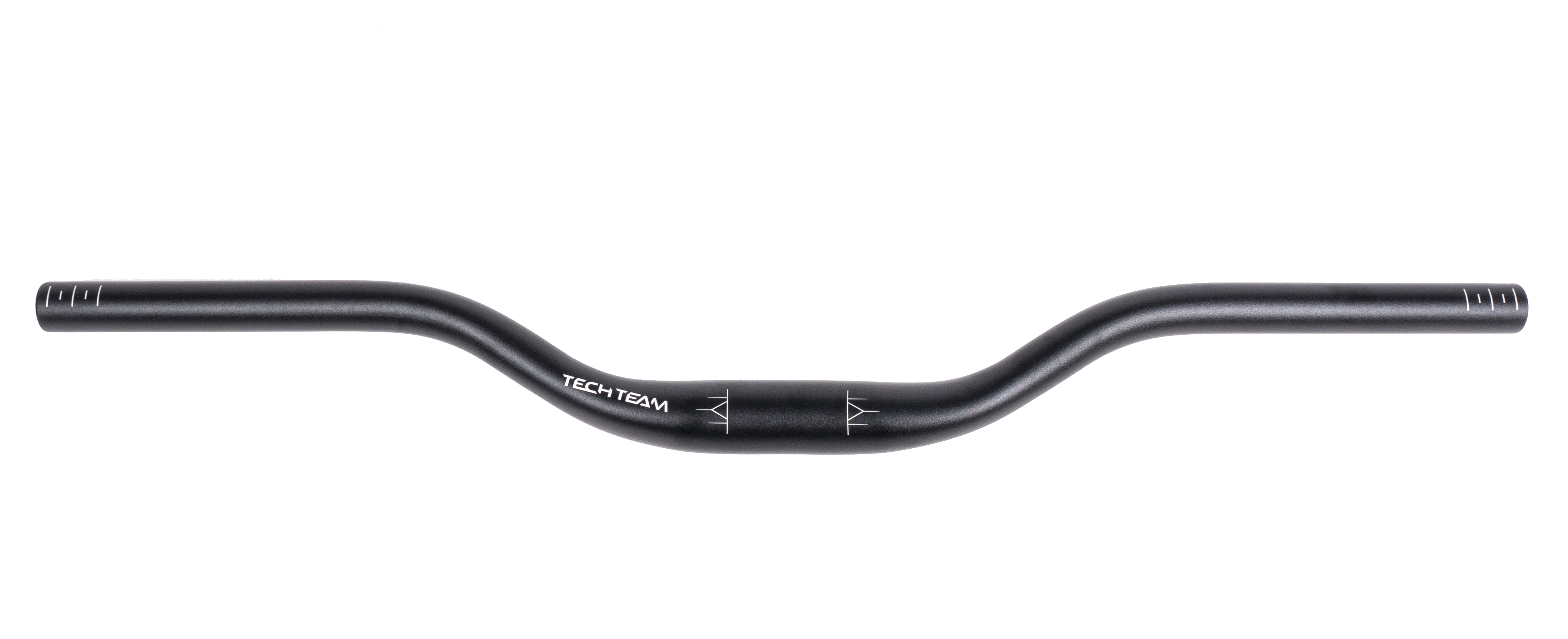 Руль алюм. 640мм, зажим 31,8мм, подъем 35мм, загиб 9  HB-640/31,8/15A JH802  640MM