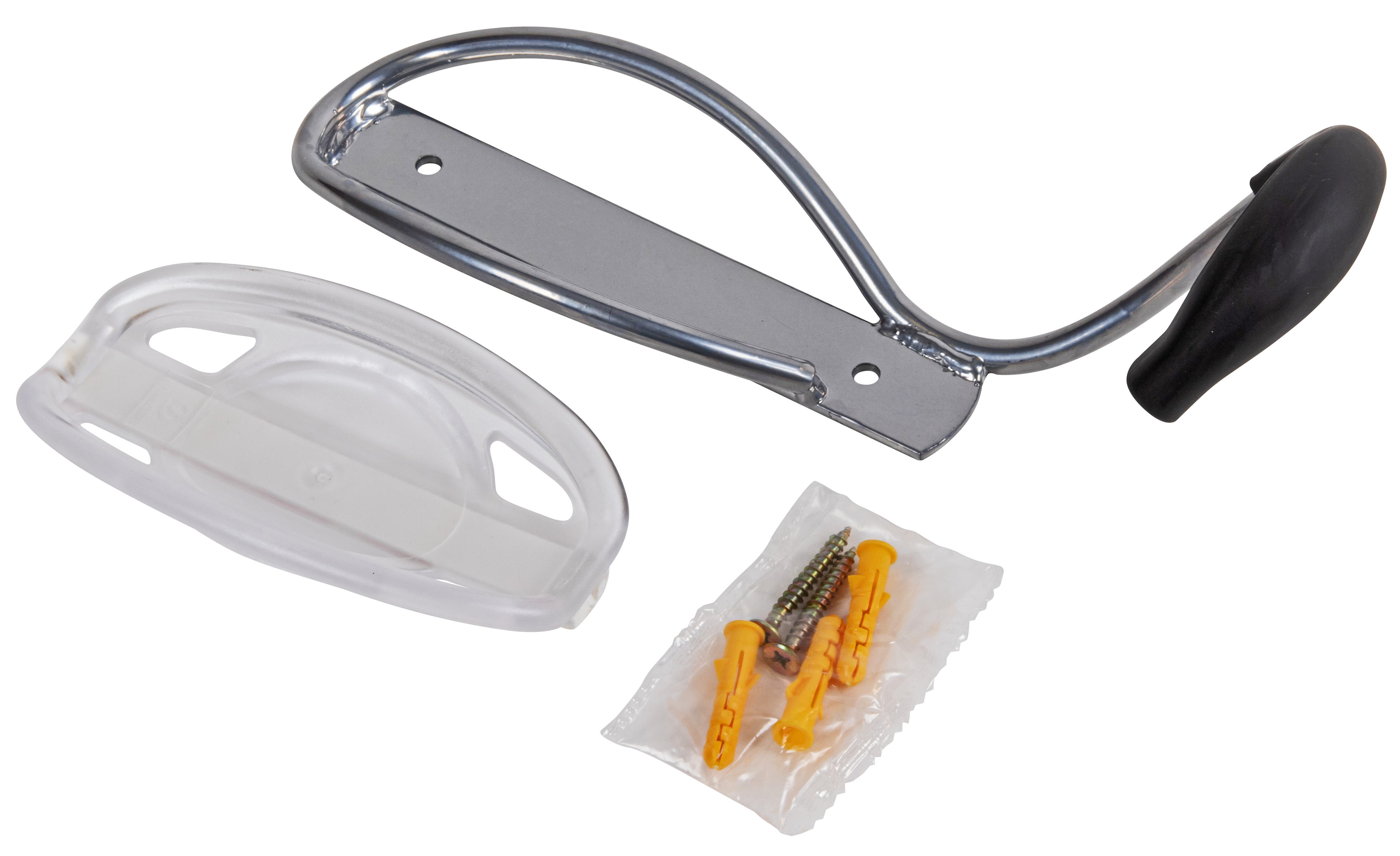 Кронштейн наст. д. хран. велос  c защитным кожухом, сталь HS-T009S HS-T009S