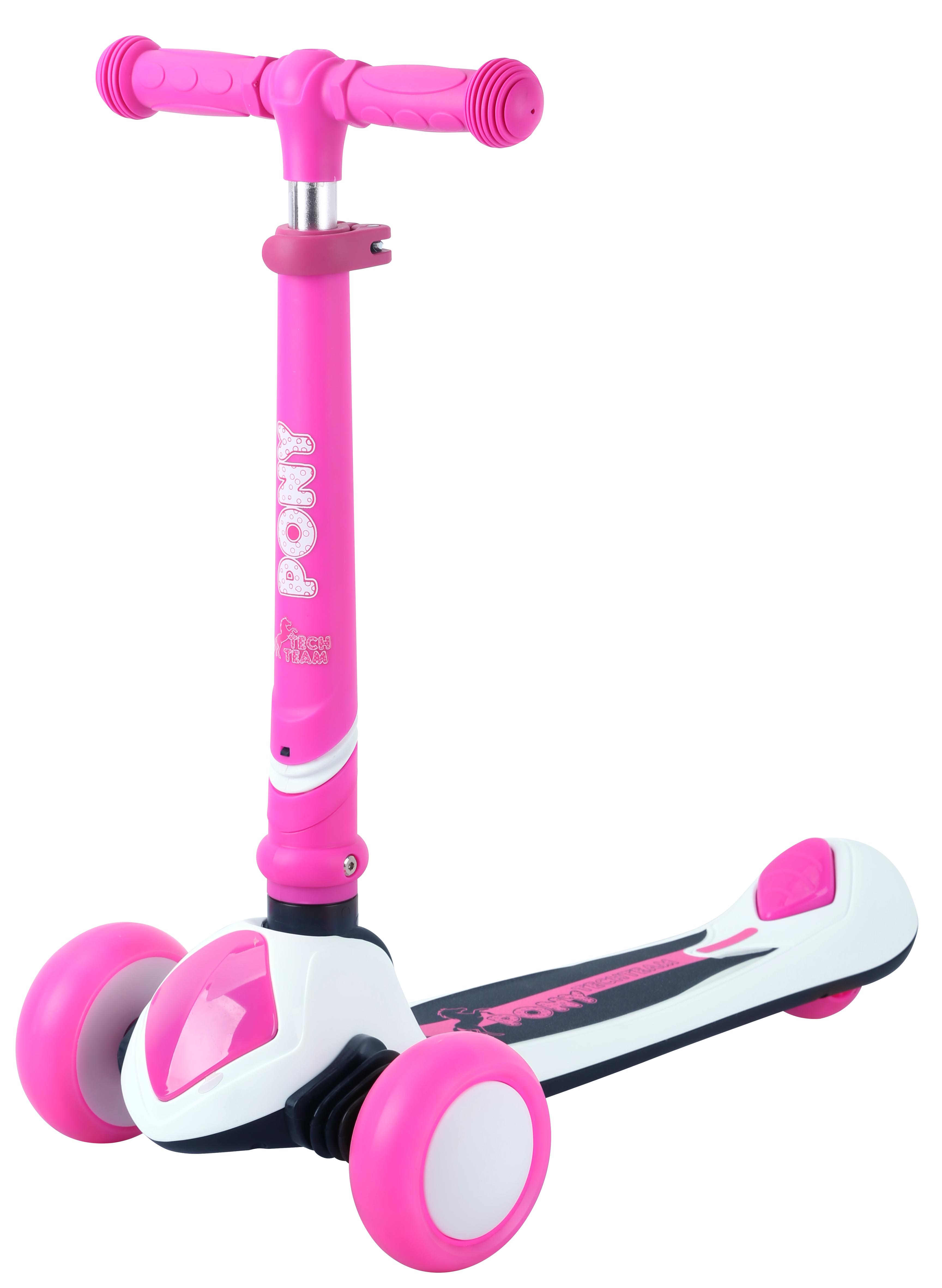 Самокат Pony pink 1/4