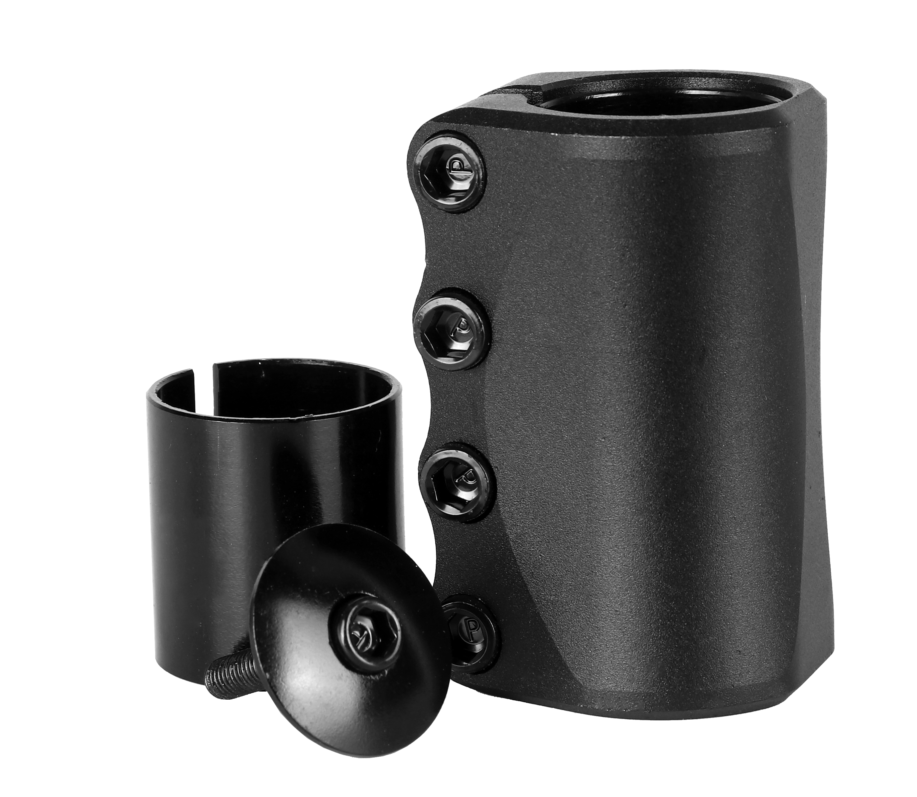 Зажим 4 болта CL-G, 31,8/34,9 SCS (Goliath) black