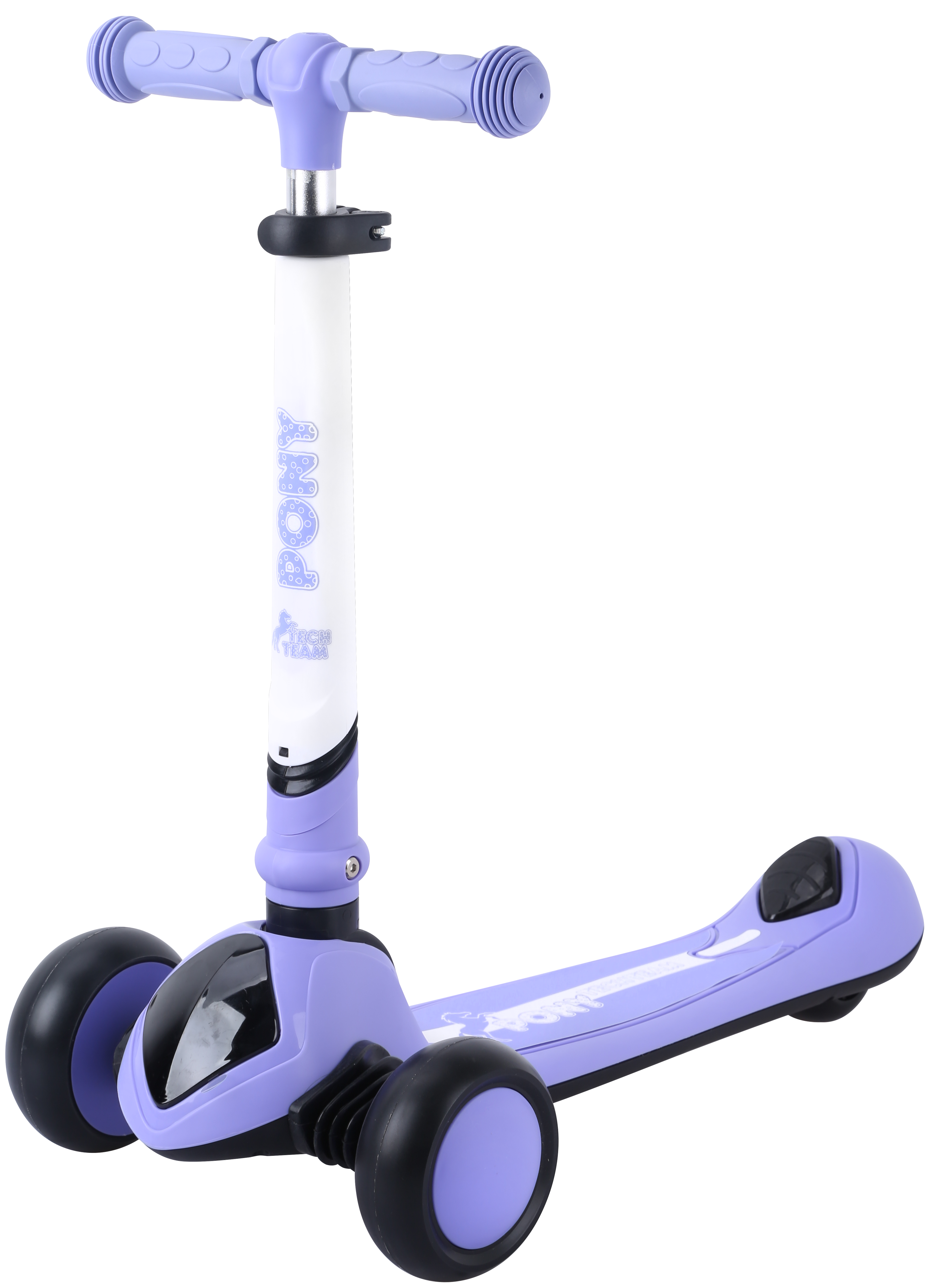 Самокат Pony purple 1/4