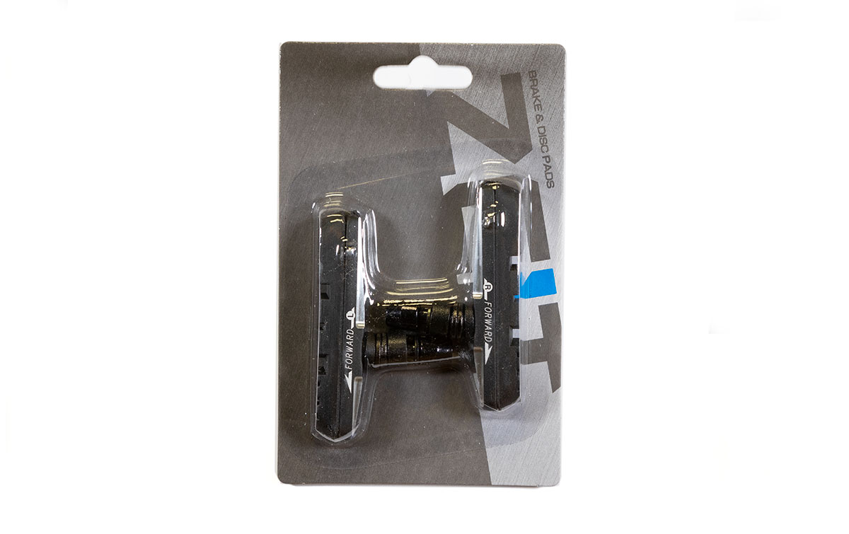 Колодки тормозные ZEIT, для V-br, 72мм, резьбовые, с шайбами и гайками, смещенный центр, картридж, к