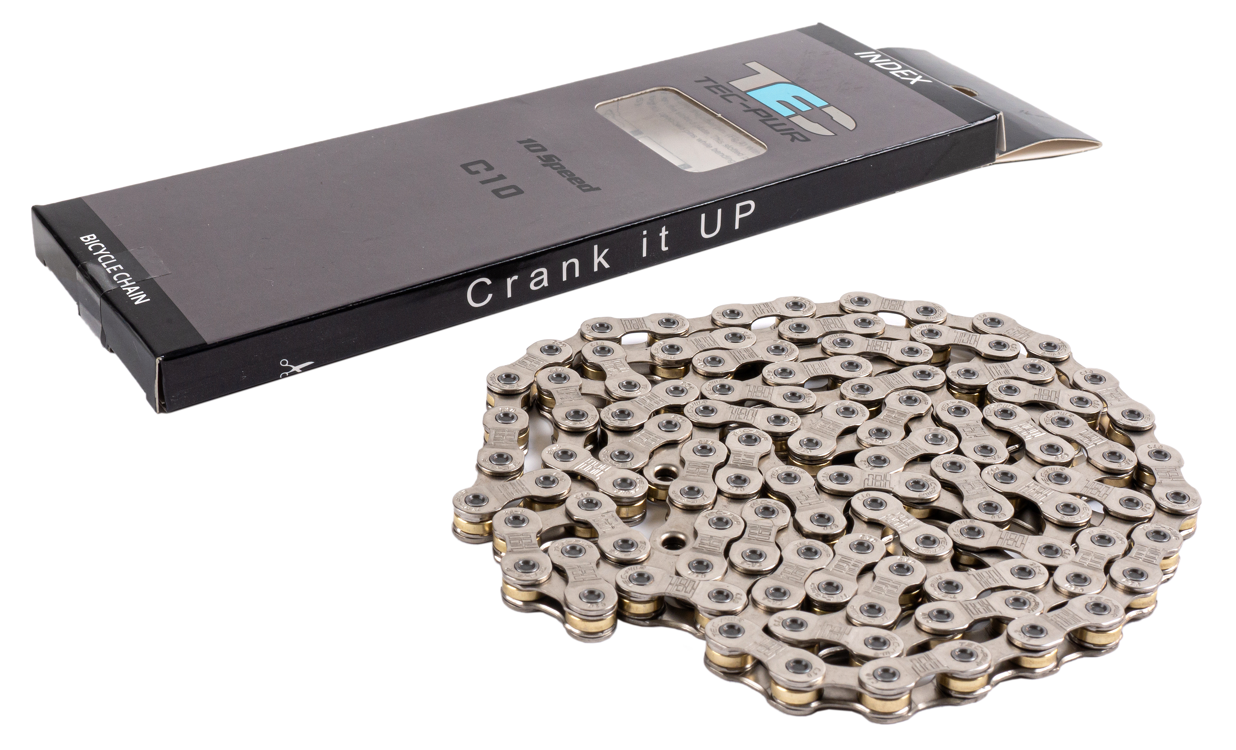 Цепь 10 скоростей, 116 звеньев, сталь 1/50 T10S