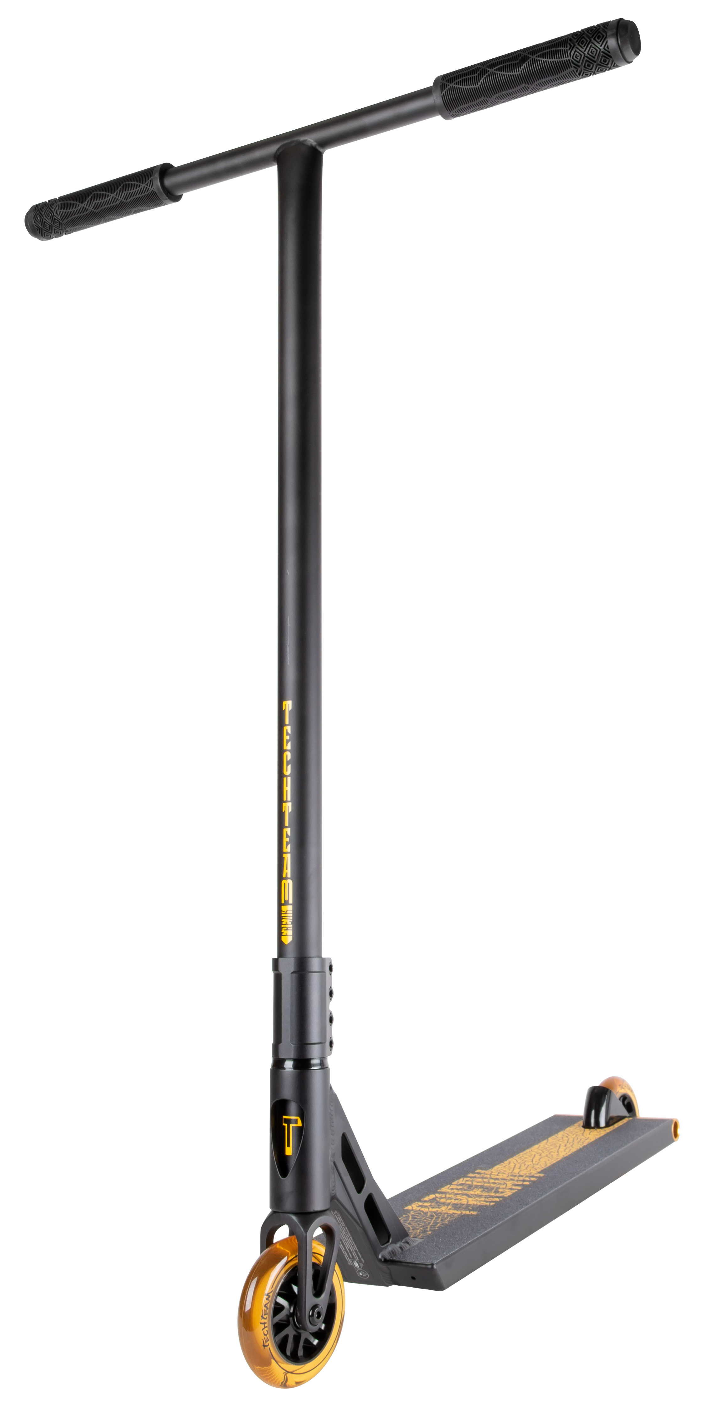 Самокат трюковой Freak  yellow 1/4