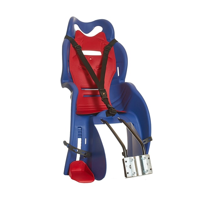 Детское велокресло HTP SANBAS T, на подседельную трубу, синее, до 22 кг, 92070920