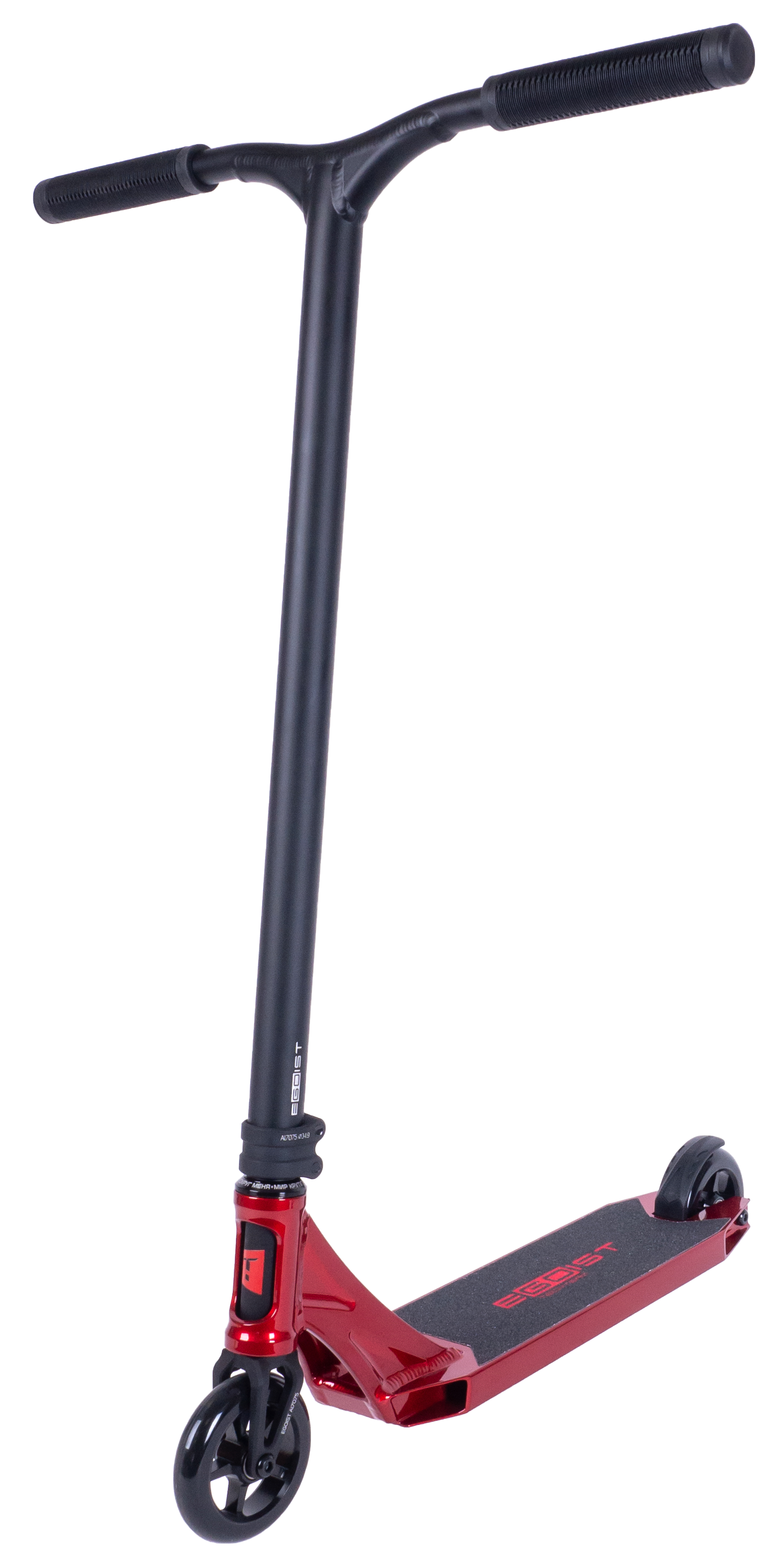 Самокат трюковой Egoist red 1/4