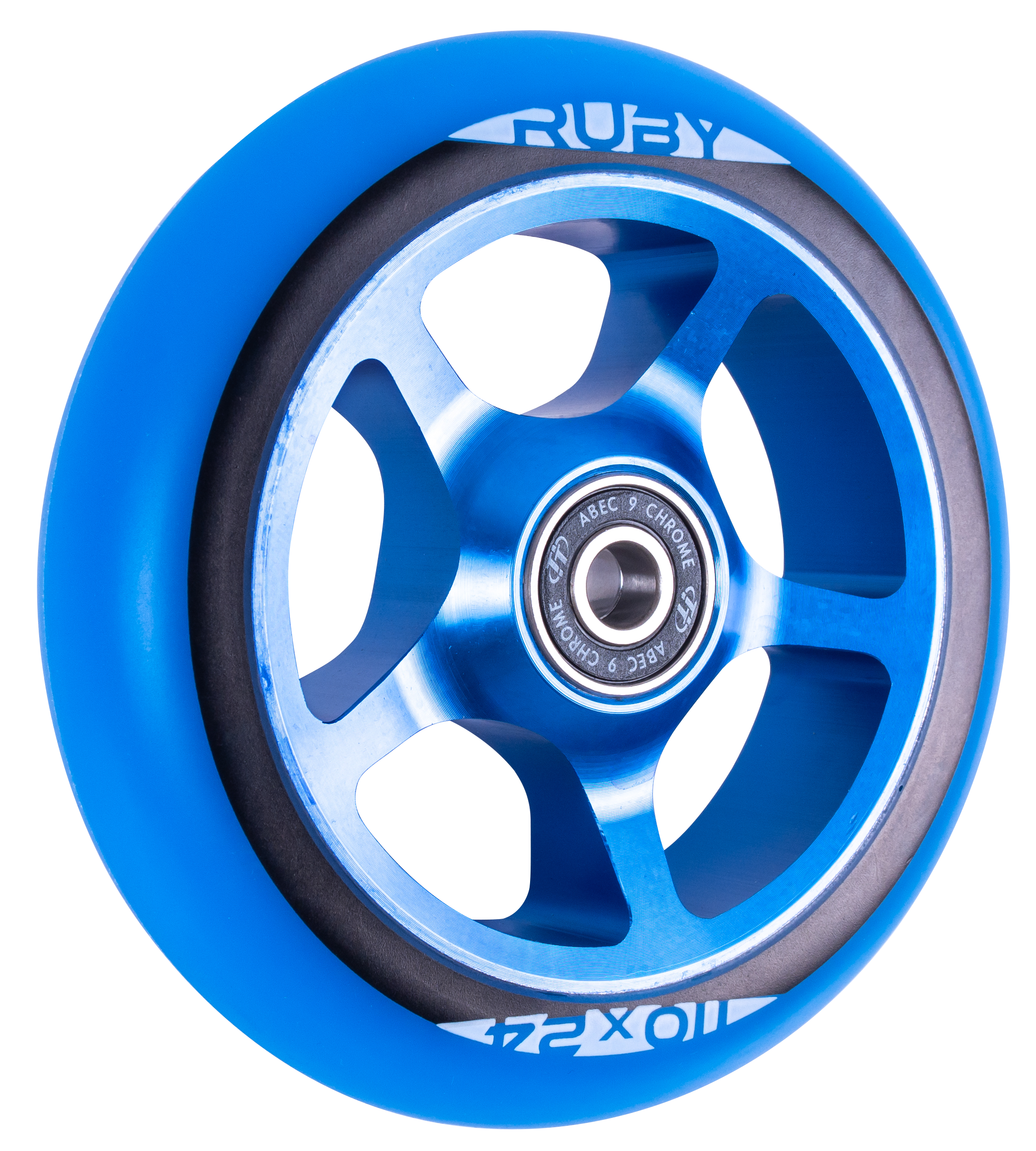 Колесо для самоката X-Treme 11024мм, Ruby, blue
