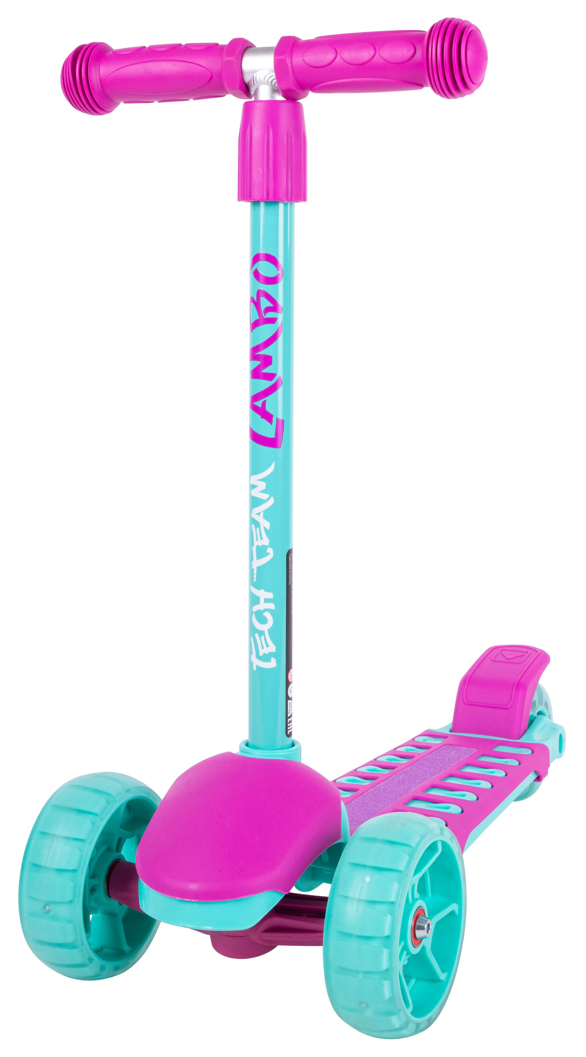 Самокат Lambo celadon/pink 1/4