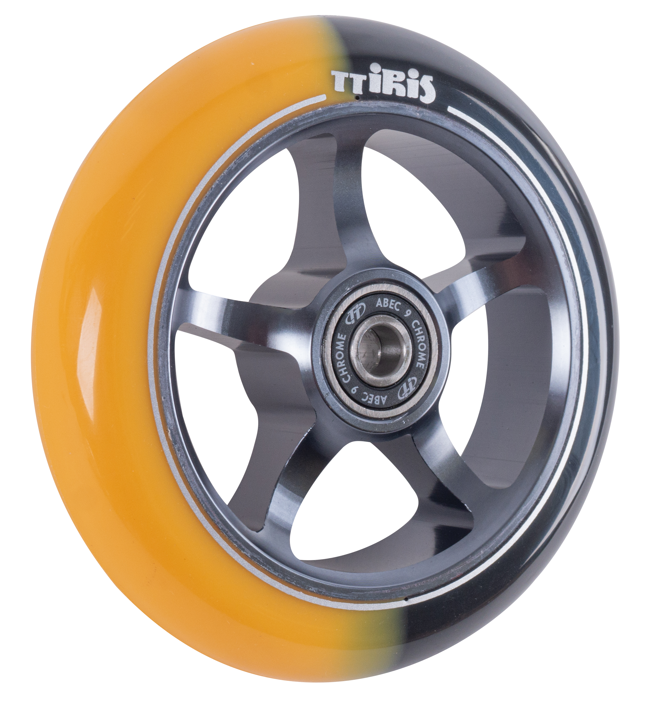 Колесо для самоката X-Treme 11024мм, Iris, grey-yellow