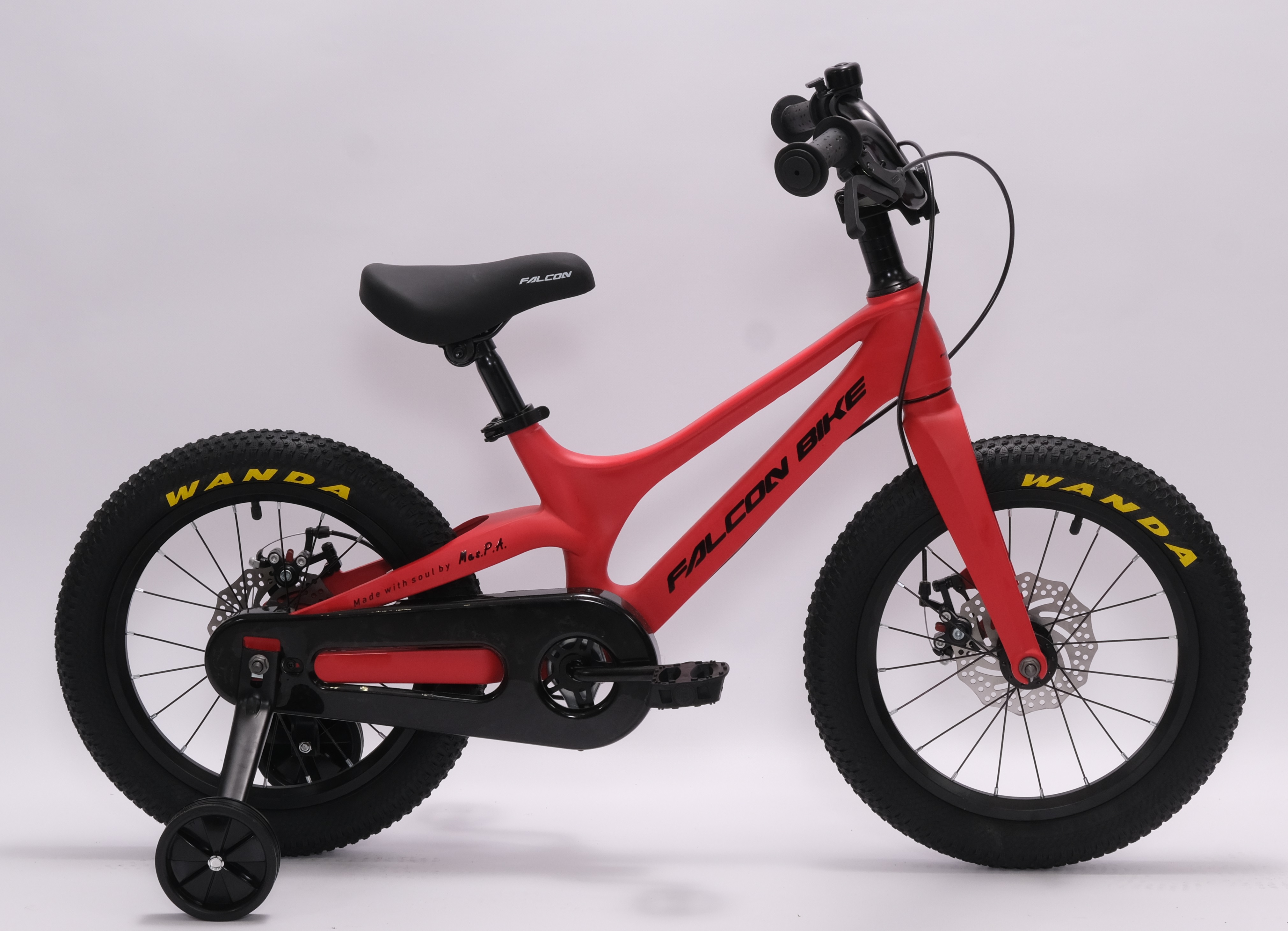 Велосипед FALCON BIKE 14" MILD розовый, магниевый сплав