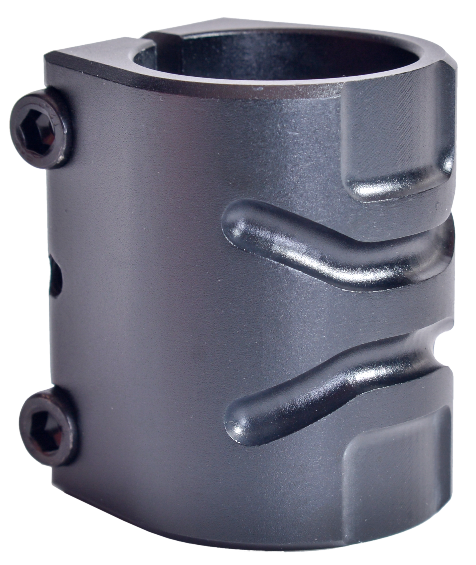 Зажим 3 болта KM, 34,9, HIC (Excalibur) black