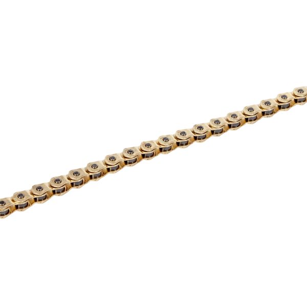 Цепь KMC HL1 Halflink, 1ск., 100 зв., золотой