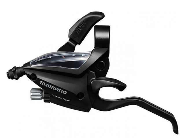 Шифтер с тормозной ручкой Shimano ST-EF500-L, левый