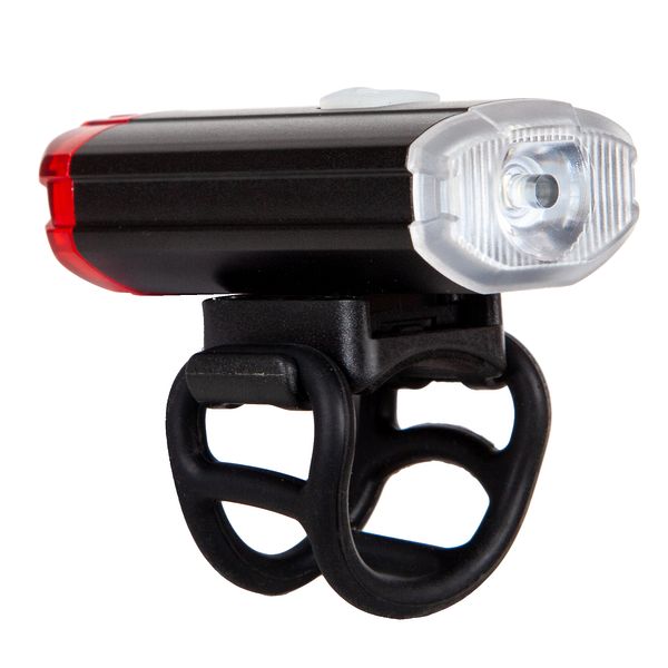 Фонарь передний STG FL1612  200lm 800 mAH Свет спереди и сзади, крепление на шлем/руль.