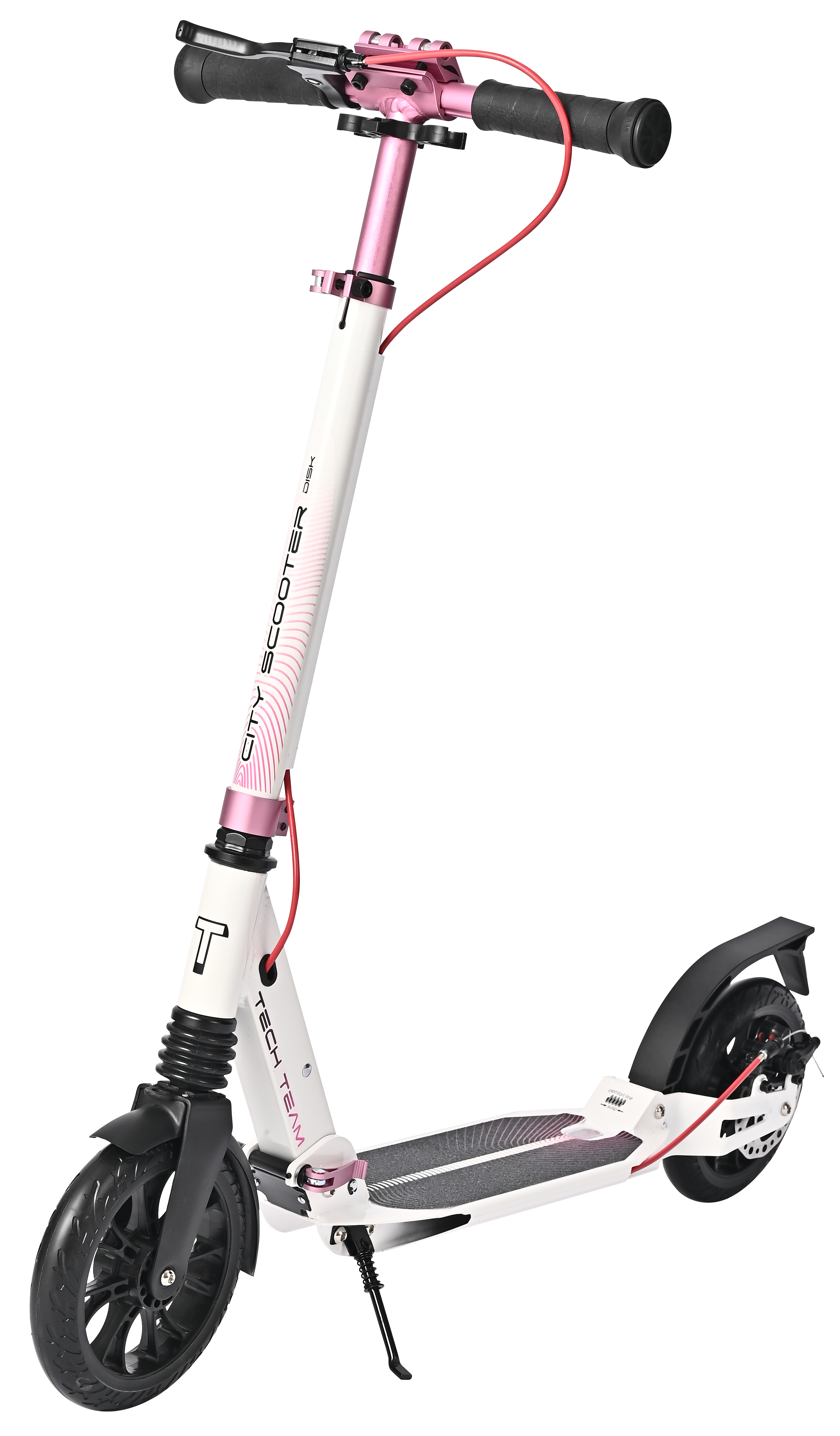 Самокат City scooter Disk Brake pink 1/2