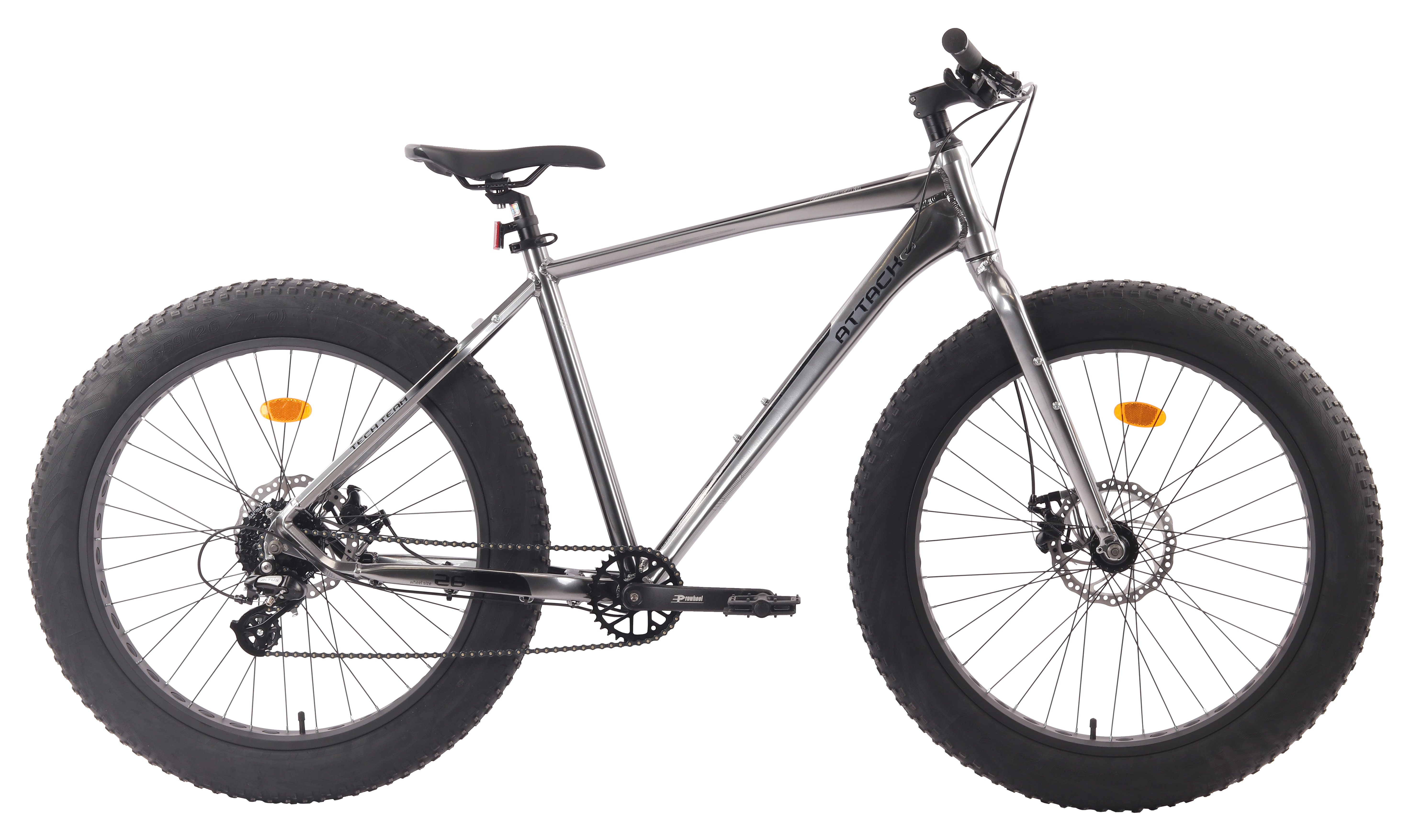 Attack 26x20 хром МАРКИРОВКА