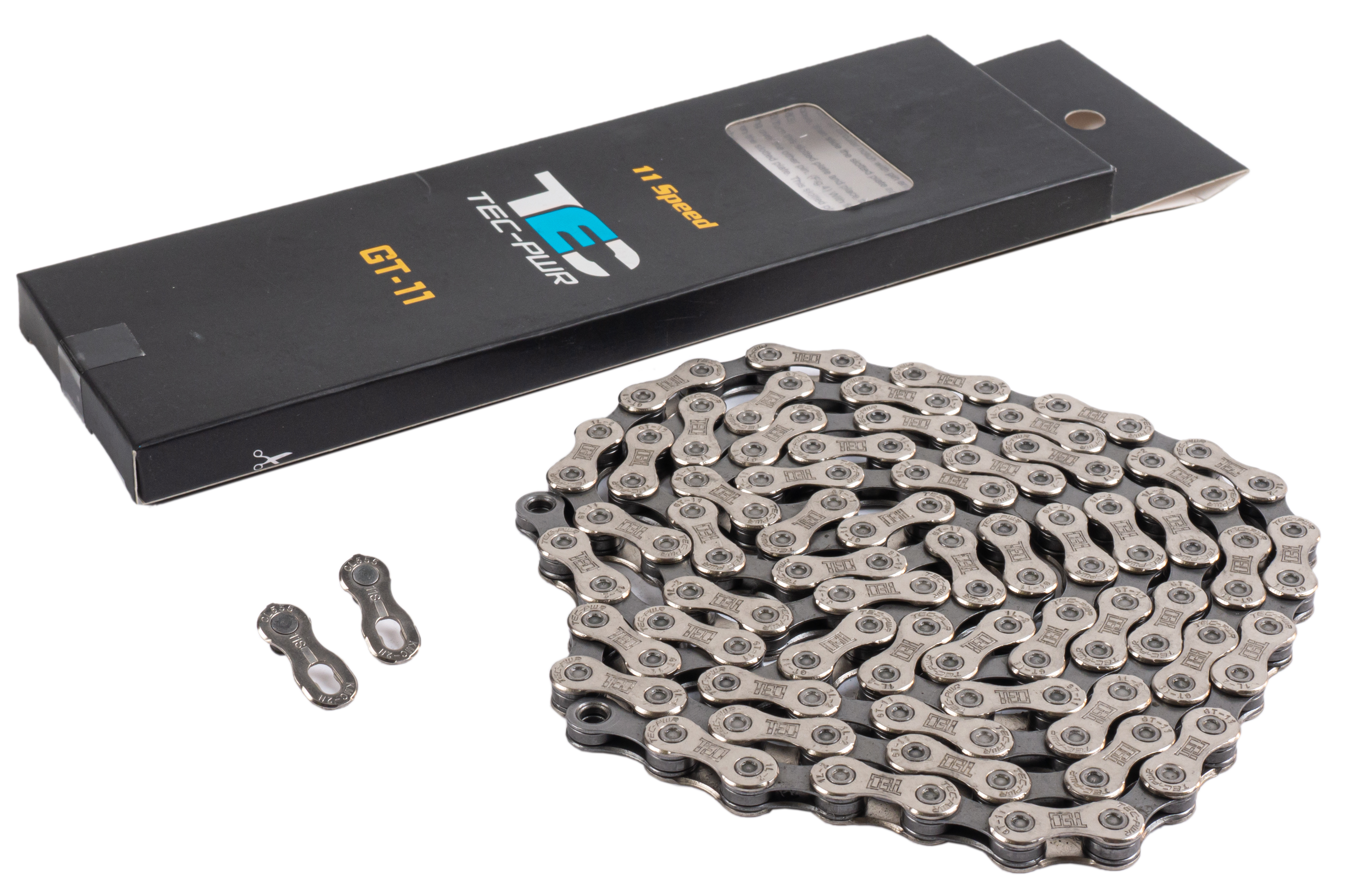 Цепь 11 скоростей, 118 звеньев, сталь 1/50 T11S