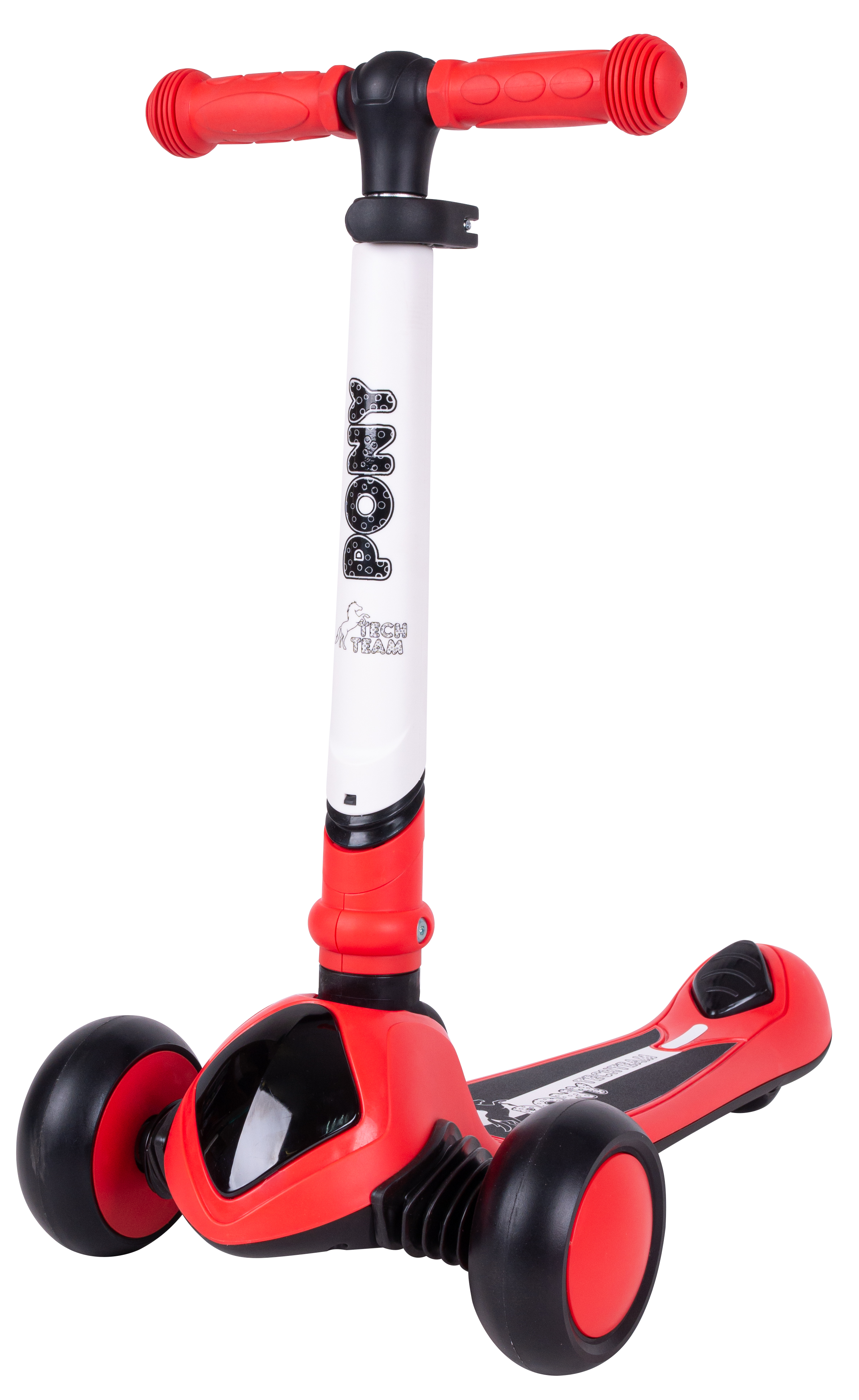 Самокат Pony red 1/4