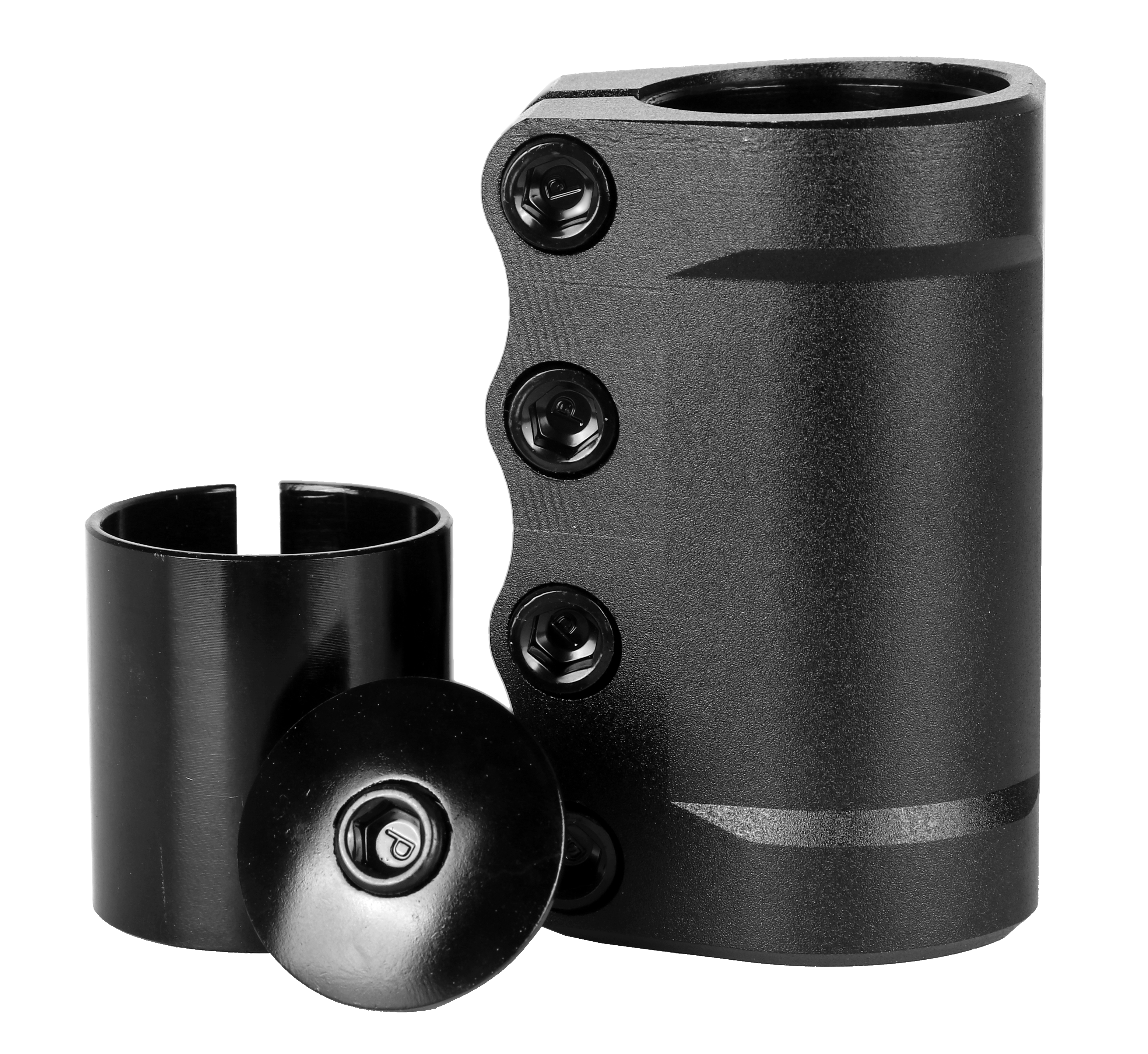 Зажим 4 болта CL-SH, 31,8/34,9мм, SCS (Shreder) black