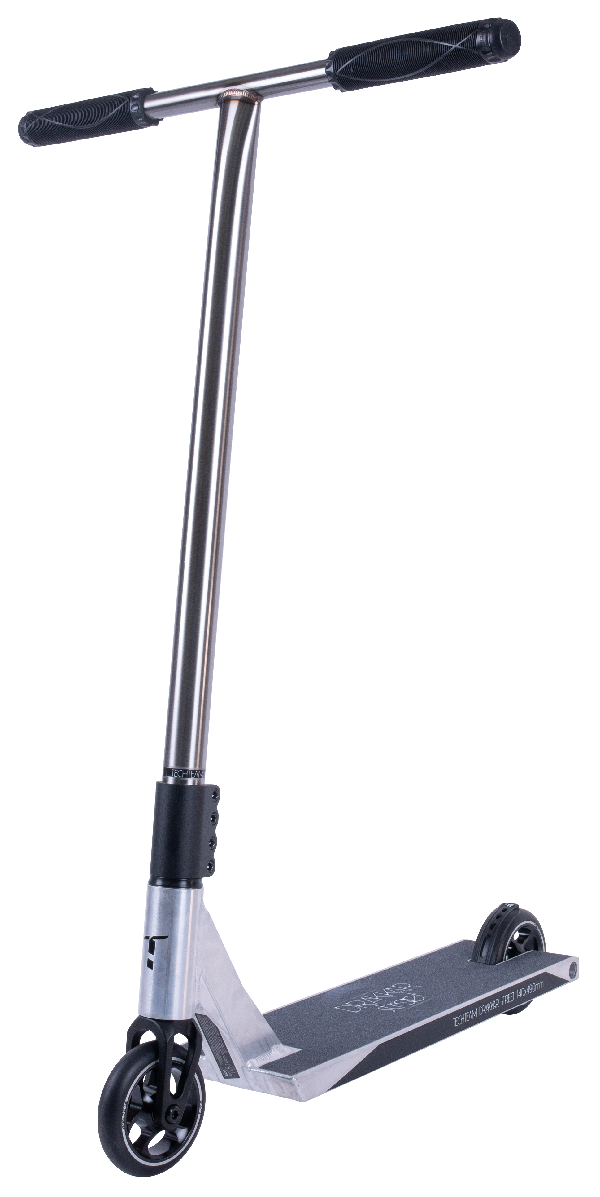 Самокат трюковой Drakkar Street, grey-white, 1/4