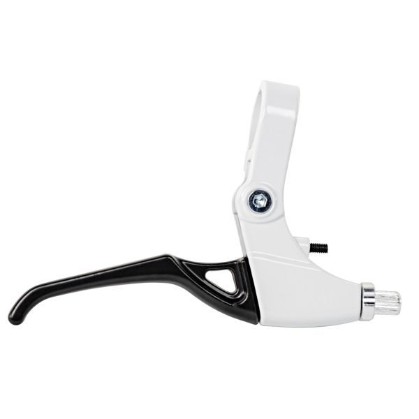 Ручки тормозные SSY-24A прав/лев, алюм, белый с черным