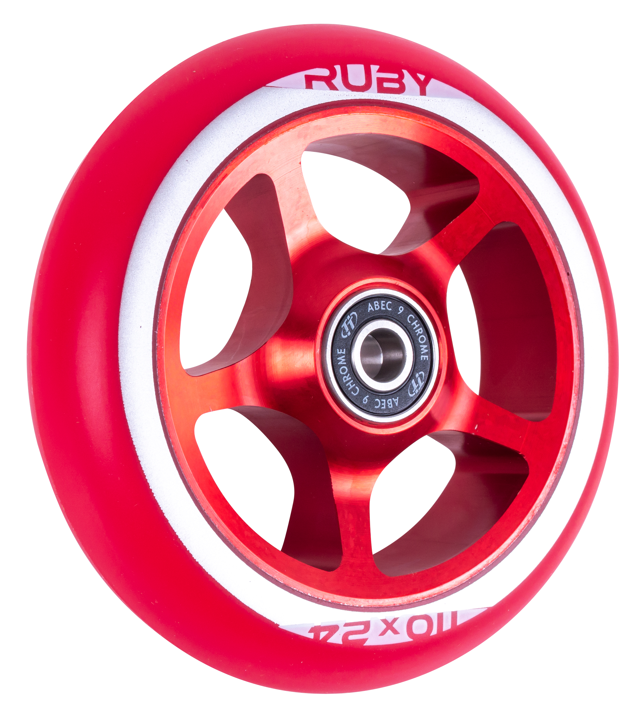 Колесо для самоката X-Treme 11024мм, Ruby, red