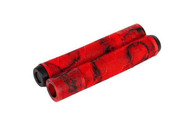 Грипсы STG Gravity, 165 мм, красный с черным