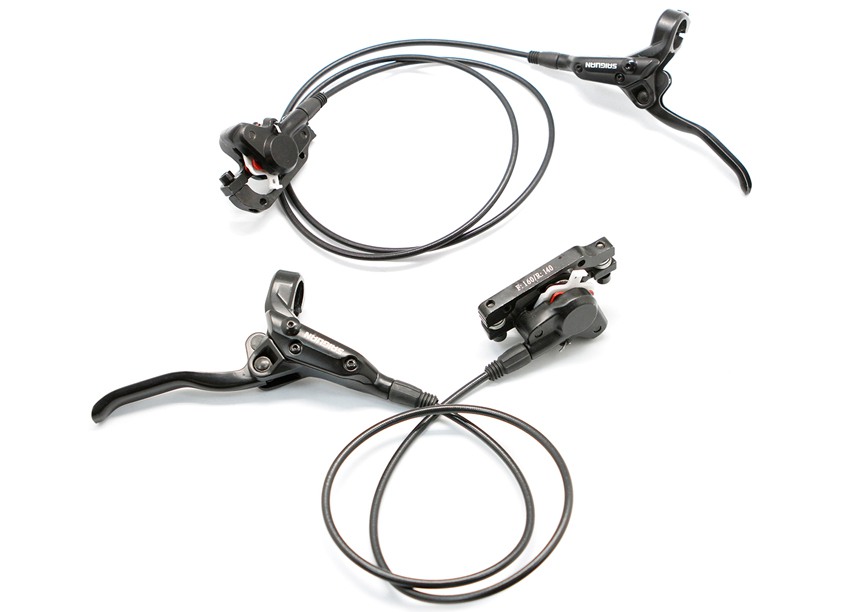 Тормоза диск. гидр. с ручками и роторами, пер.+зад