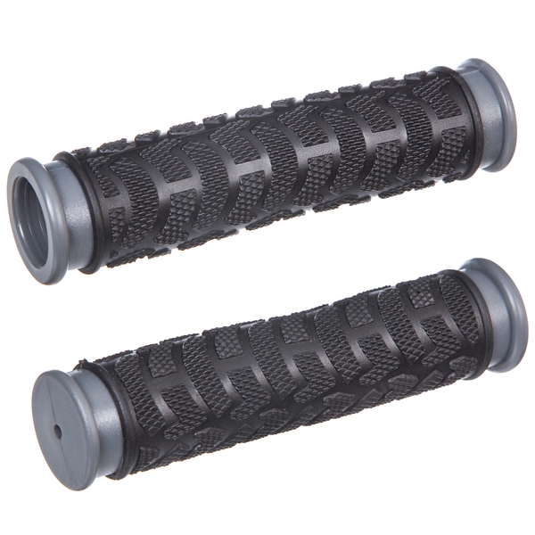 Грипсы HL-G49, 125 мм,  черно-серый