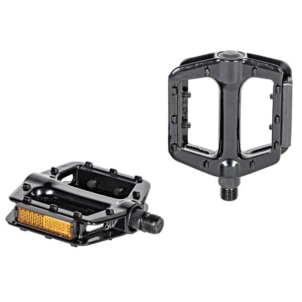 Педали STG FP-925, платформа, алюм, ось 9/16, насып. Подшип. Черные