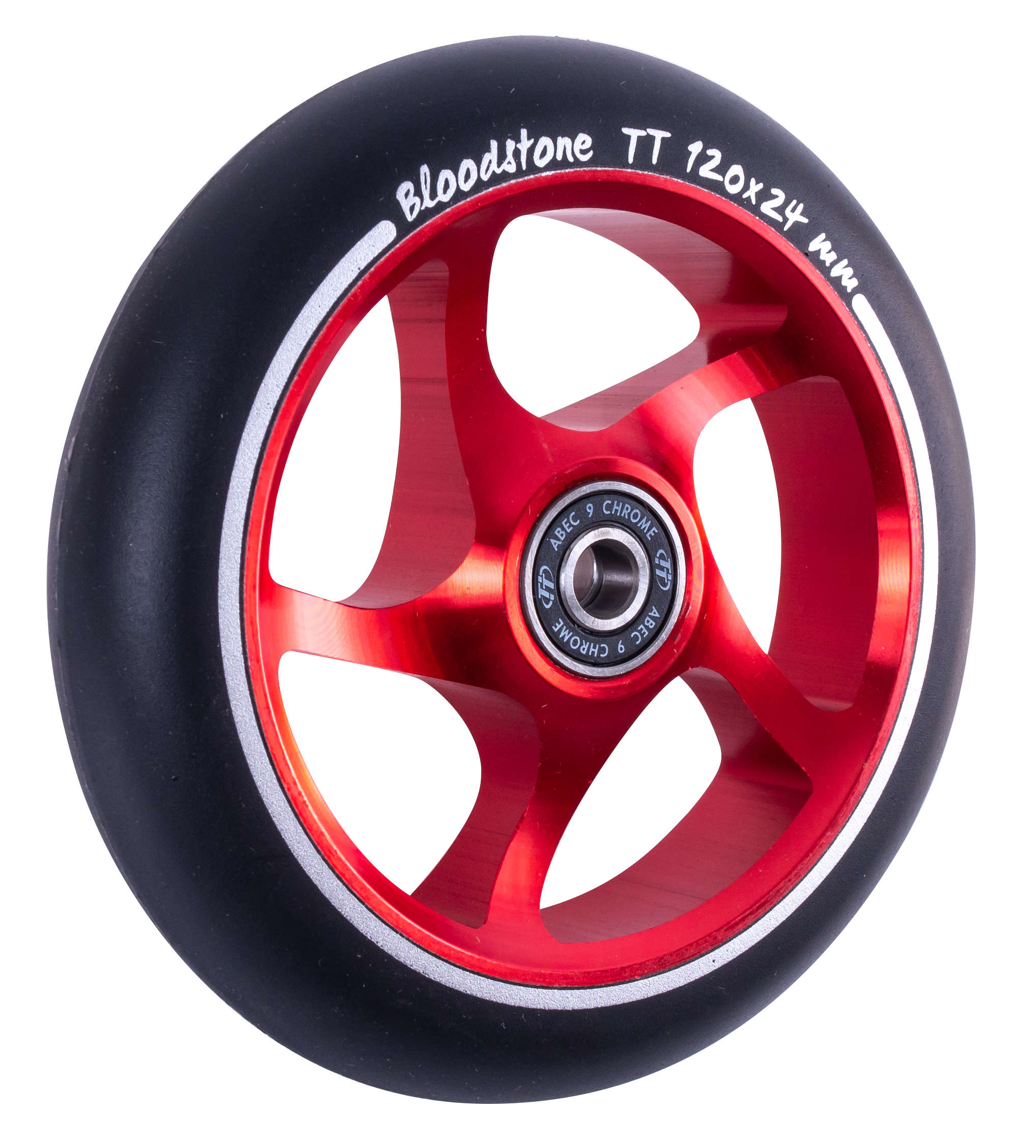 Колесо для самоката X-Treme 12024мм, Bloodstone, black