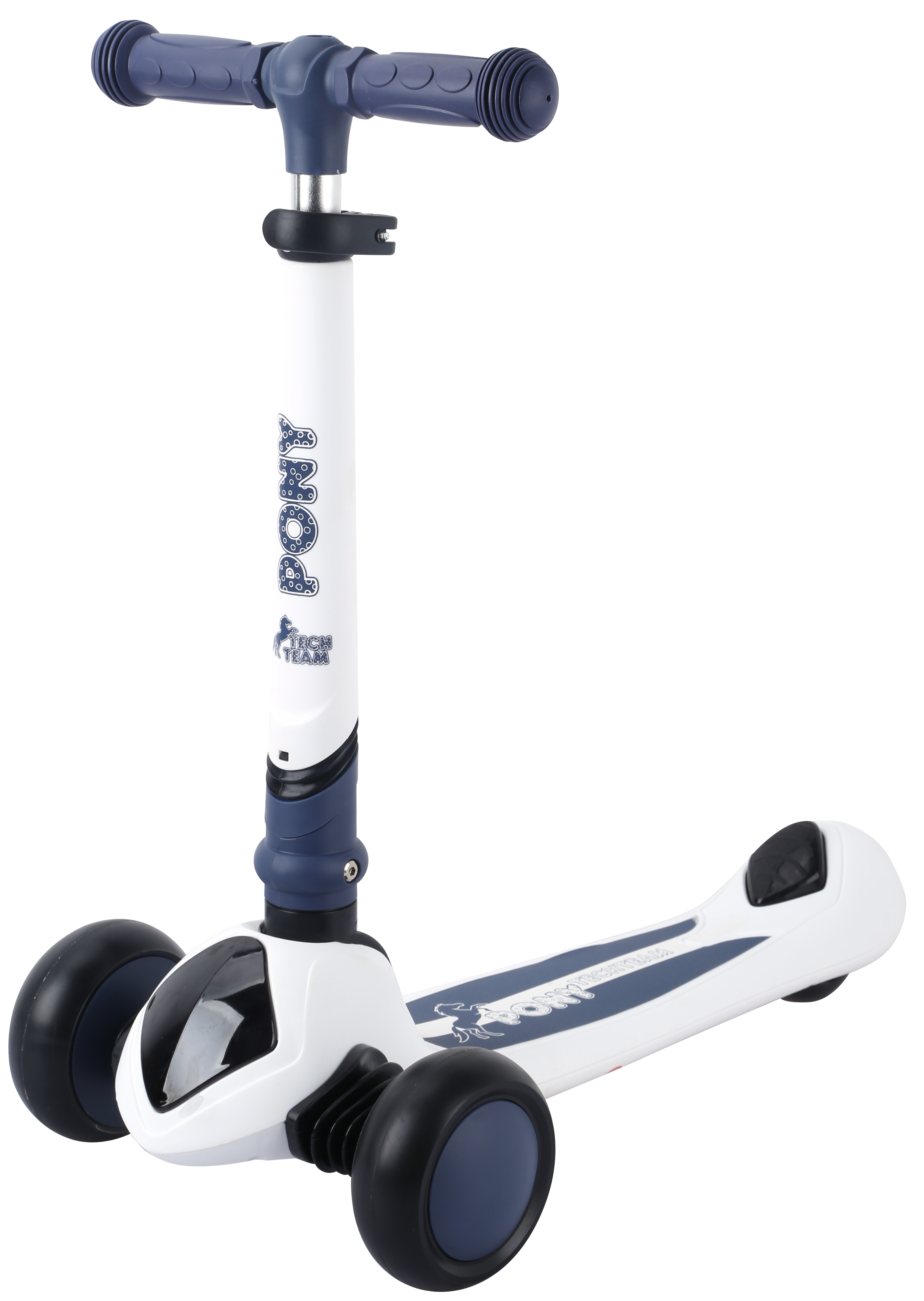 Самокат Pony blue 1/4