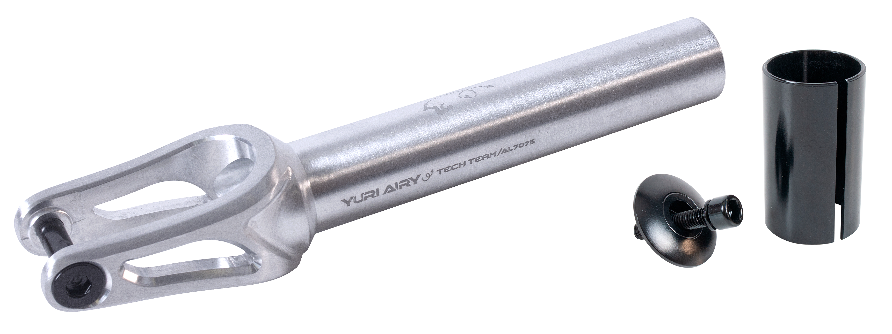 Вилка для X-Treme самоката, Yuri Airy, AL 7075 (SCS/HIC 24x110мм колеса) Grey