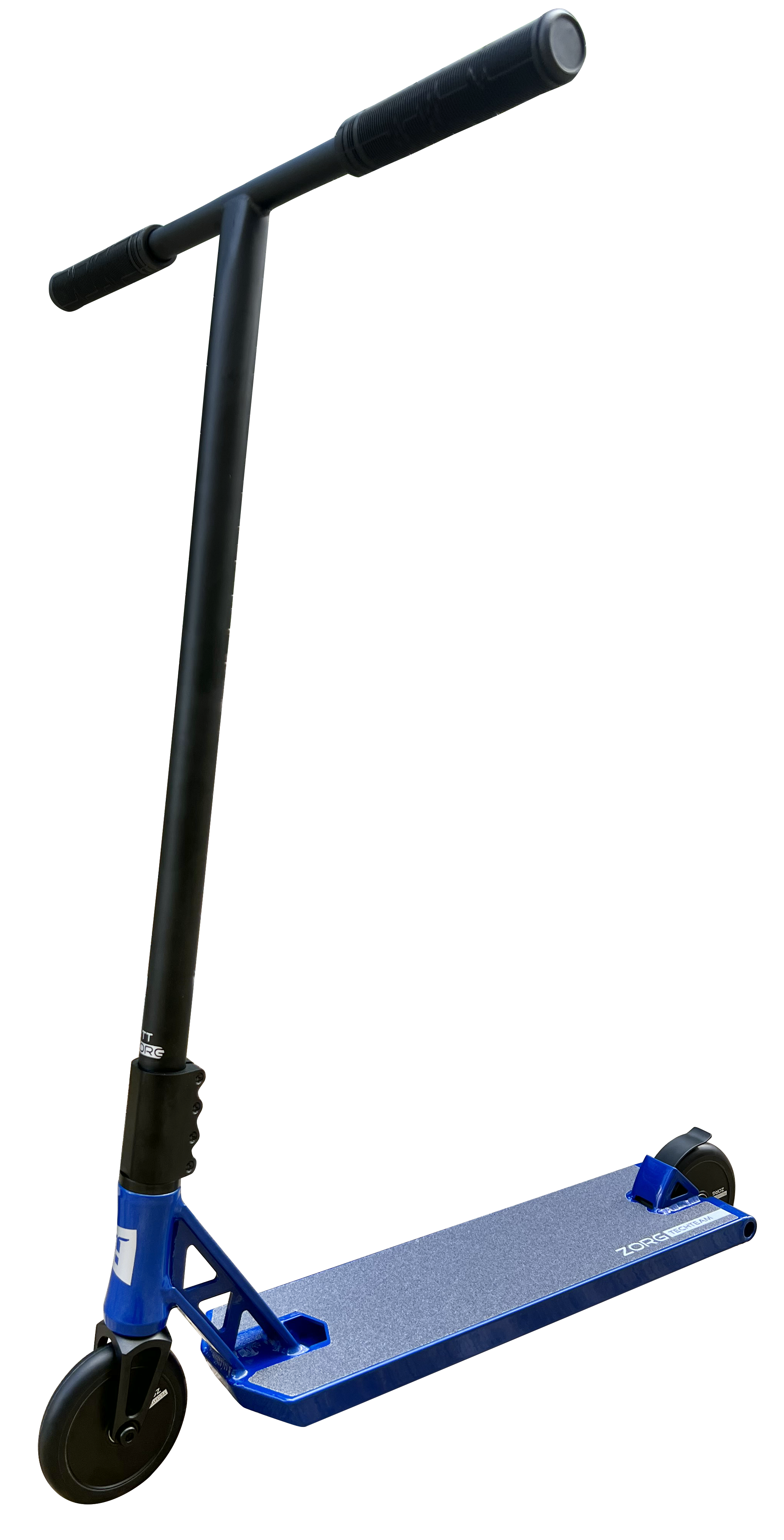 Самокат трюковой Zorg  blue 1/4